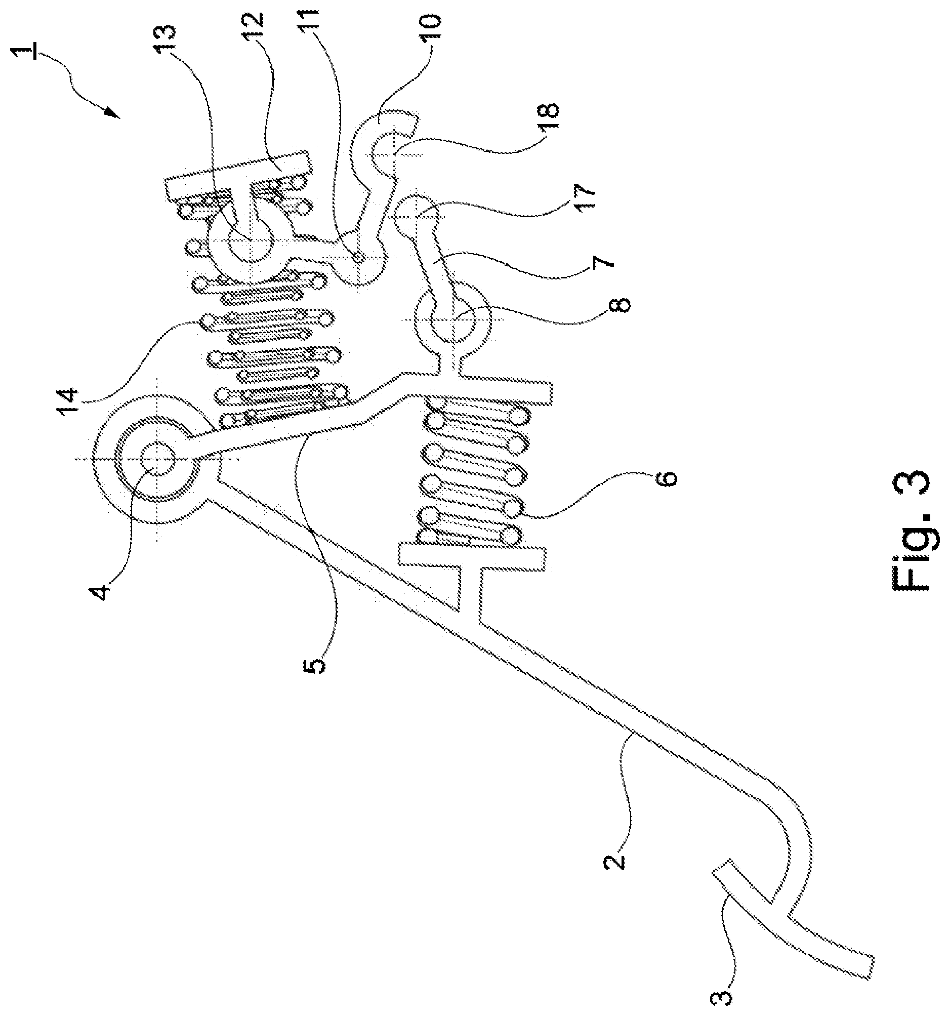 Patent US12602072 Figure 3 – Pedal emulator for a vehicle