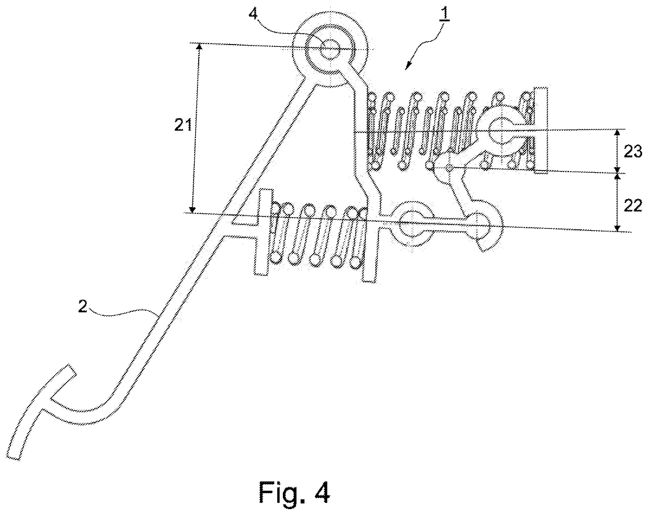 Patent US12602072 Figure 4 – Pedal emulator for a vehicle