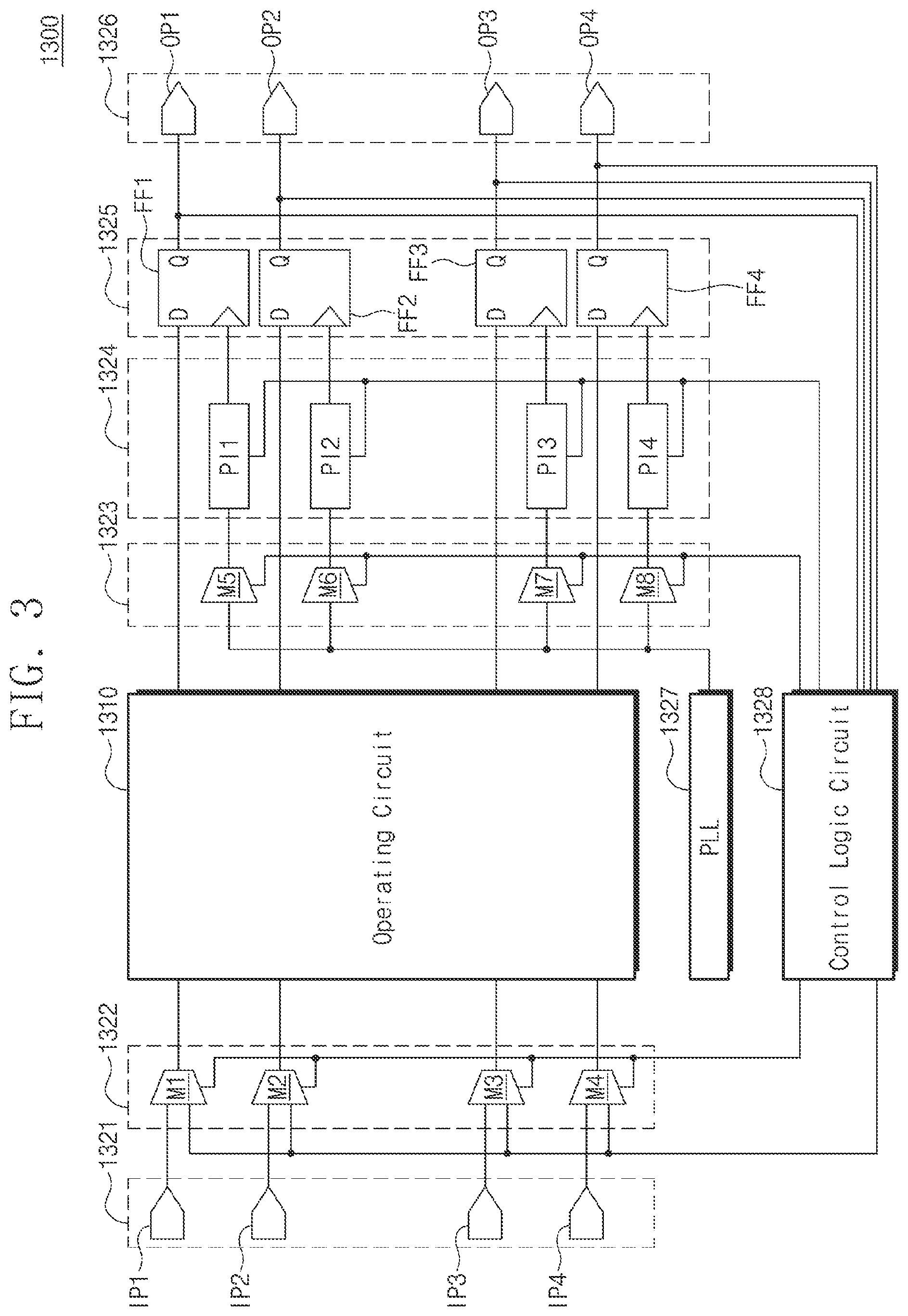 Patent US12602073 Figure 3 – Register clock driver, operating method of register clock driver, and memory module including register clock driver and plurality of memory devices
