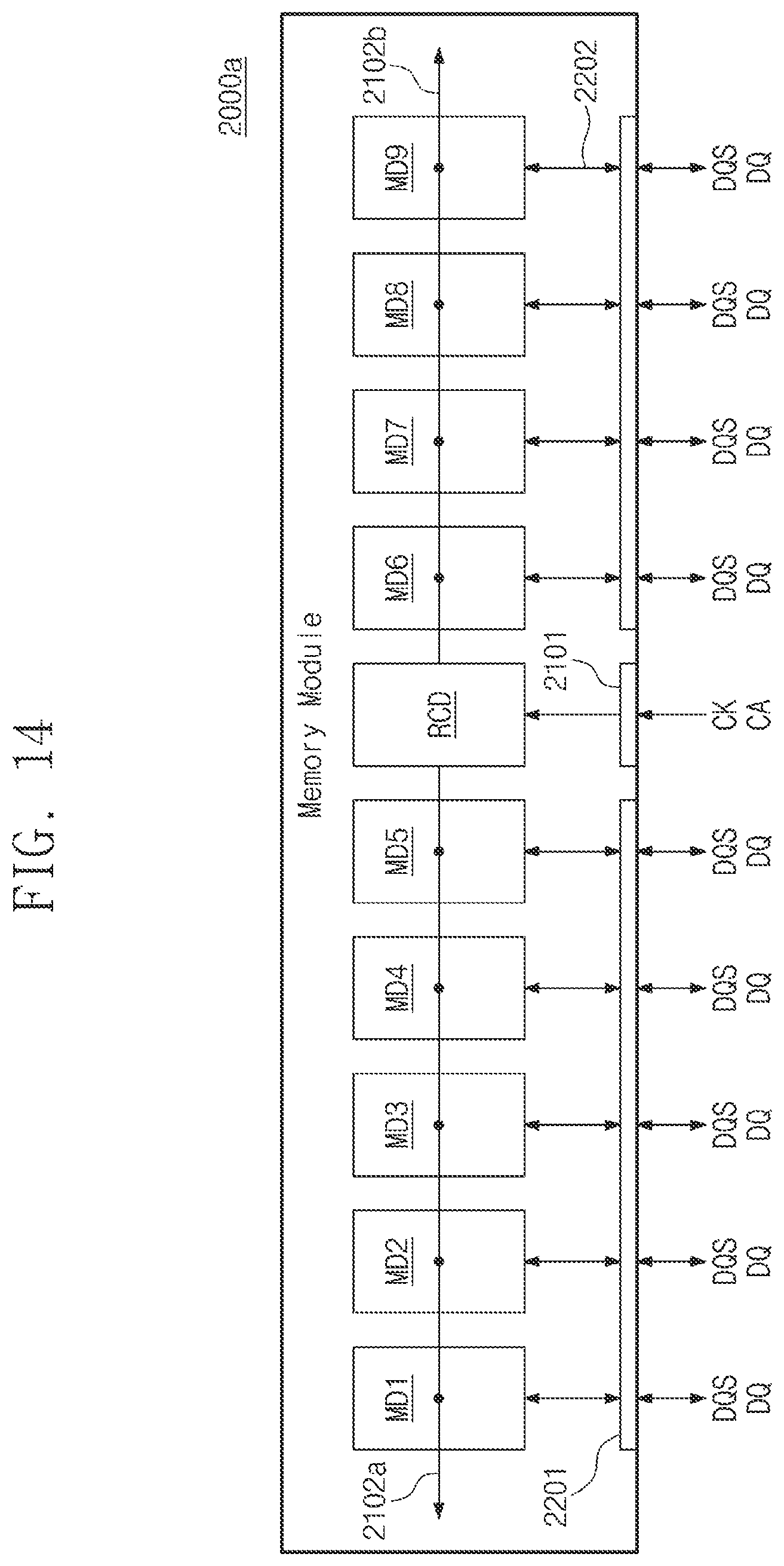 Patent US12602073 Figure 16 – Register clock driver, operating method of register clock driver, and memory module including register clock driver and plurality of memory devices