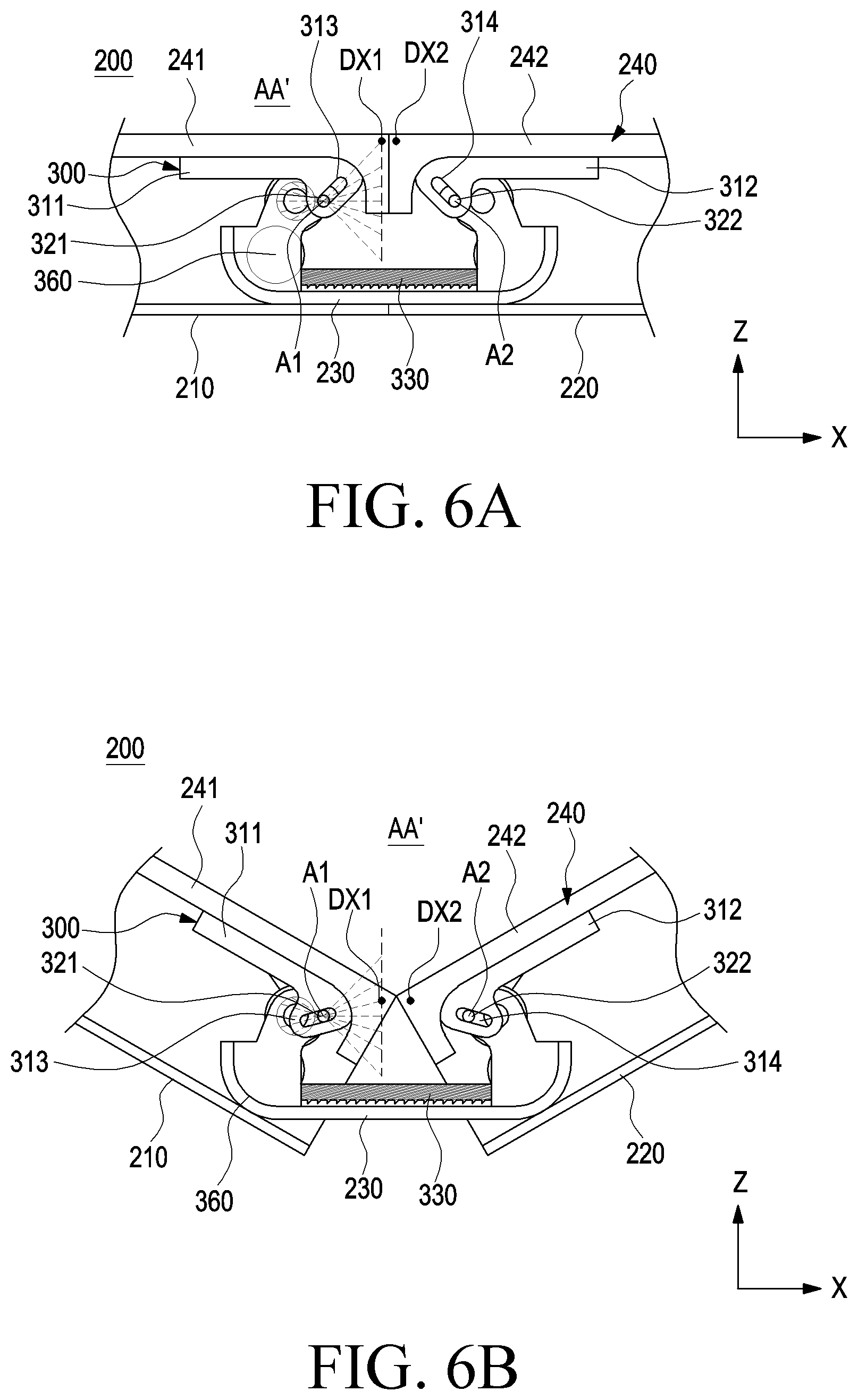 Patent US12602076 Figure 6 – Electronic device comprising hinge module