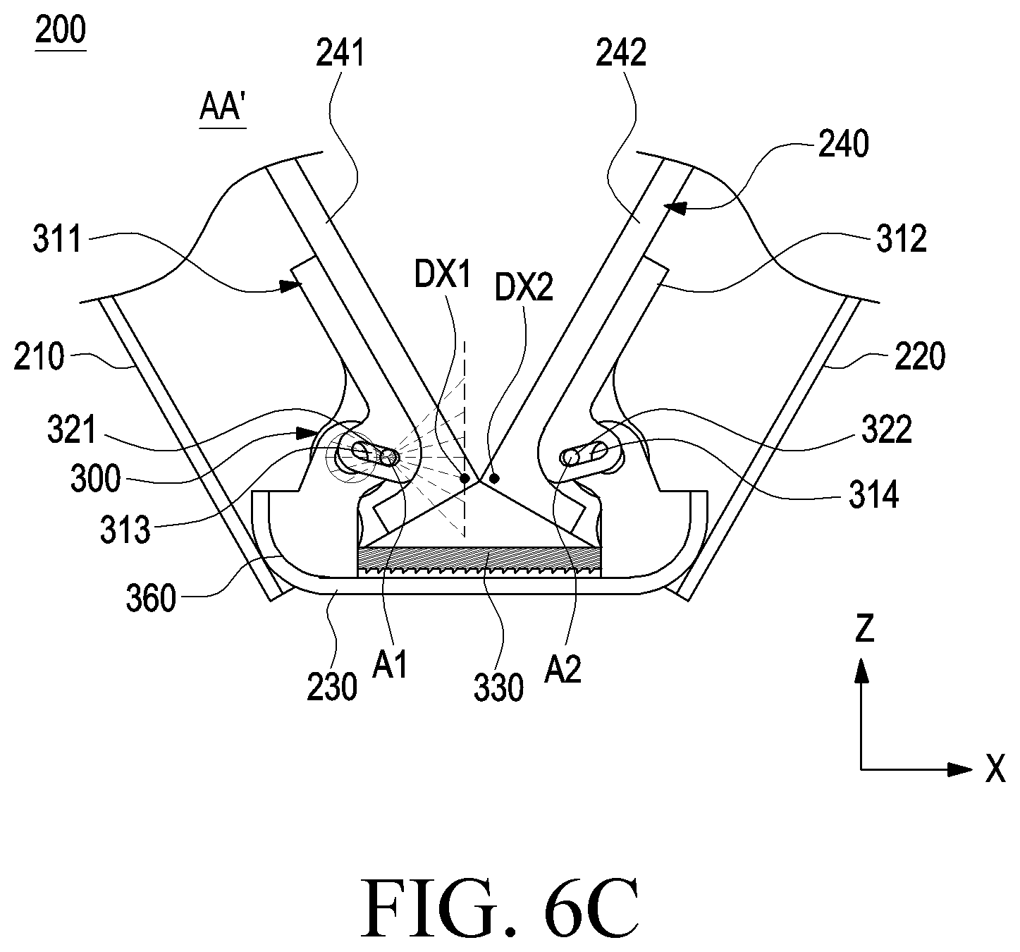 Patent US12602076 Figure 7 – Electronic device comprising hinge module
