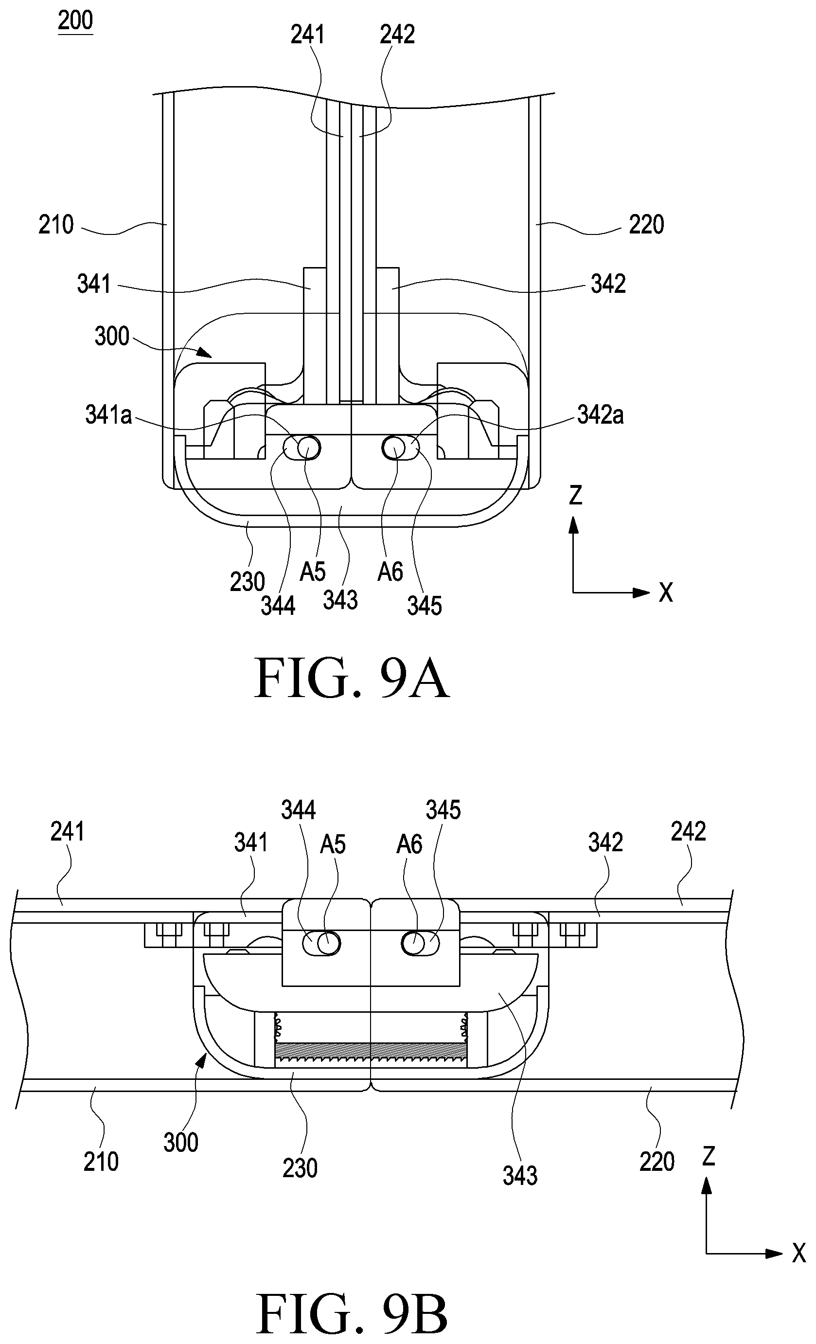 Patent US12602076 Figure 12 – Electronic device comprising hinge module