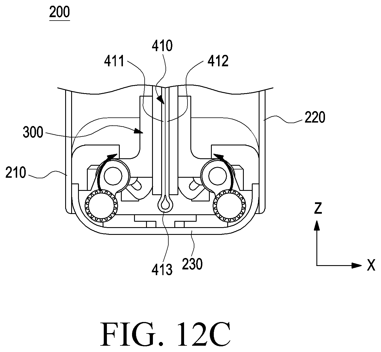 Patent US12602076 Figure 16 – Electronic device comprising hinge module