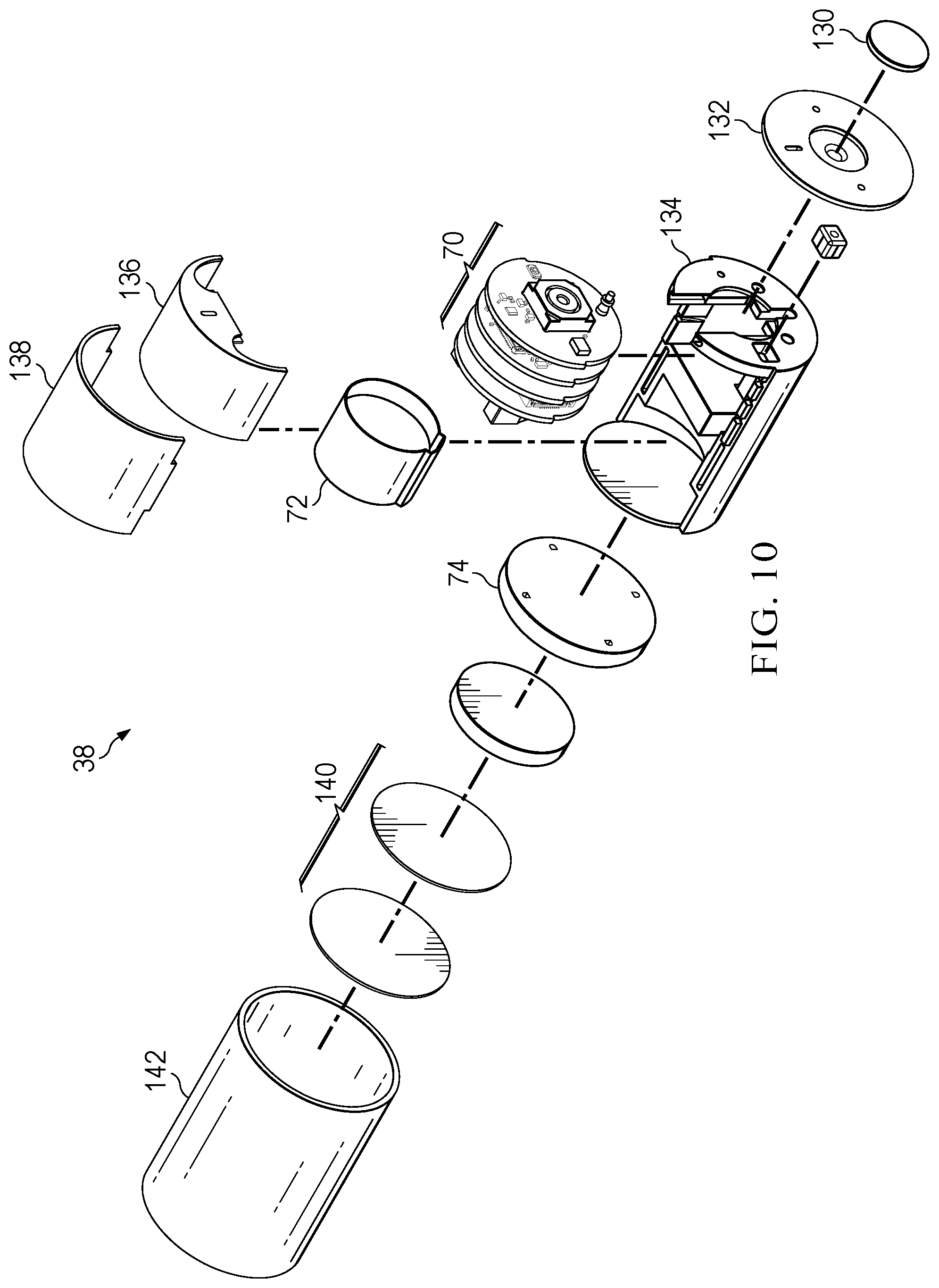 Patent US12602078 Figure 14 – Portable information handling system peripheral camera and dock with contoured wireless charging