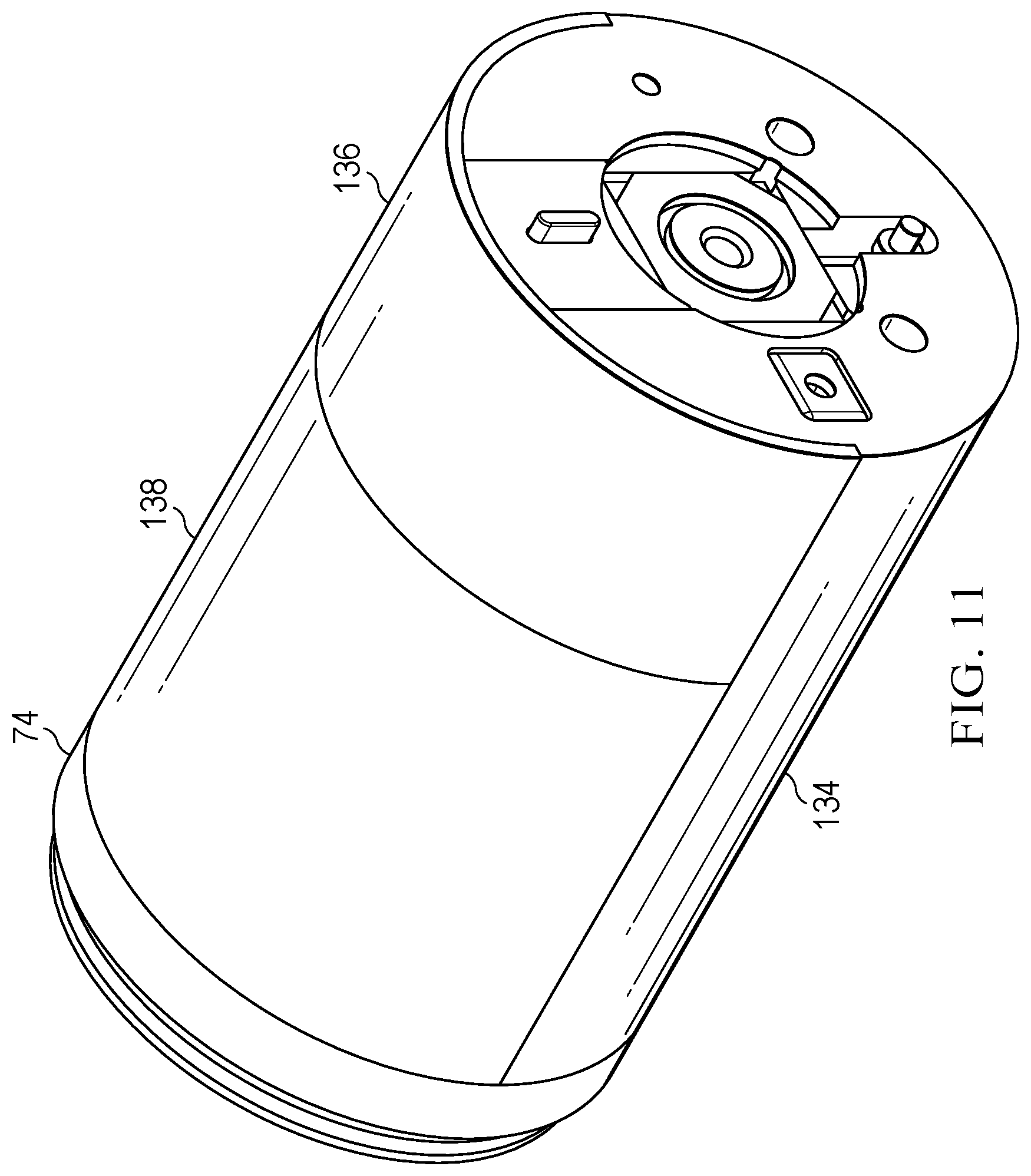 Patent US12602078 Figure 15 – Portable information handling system peripheral camera and dock with contoured wireless charging