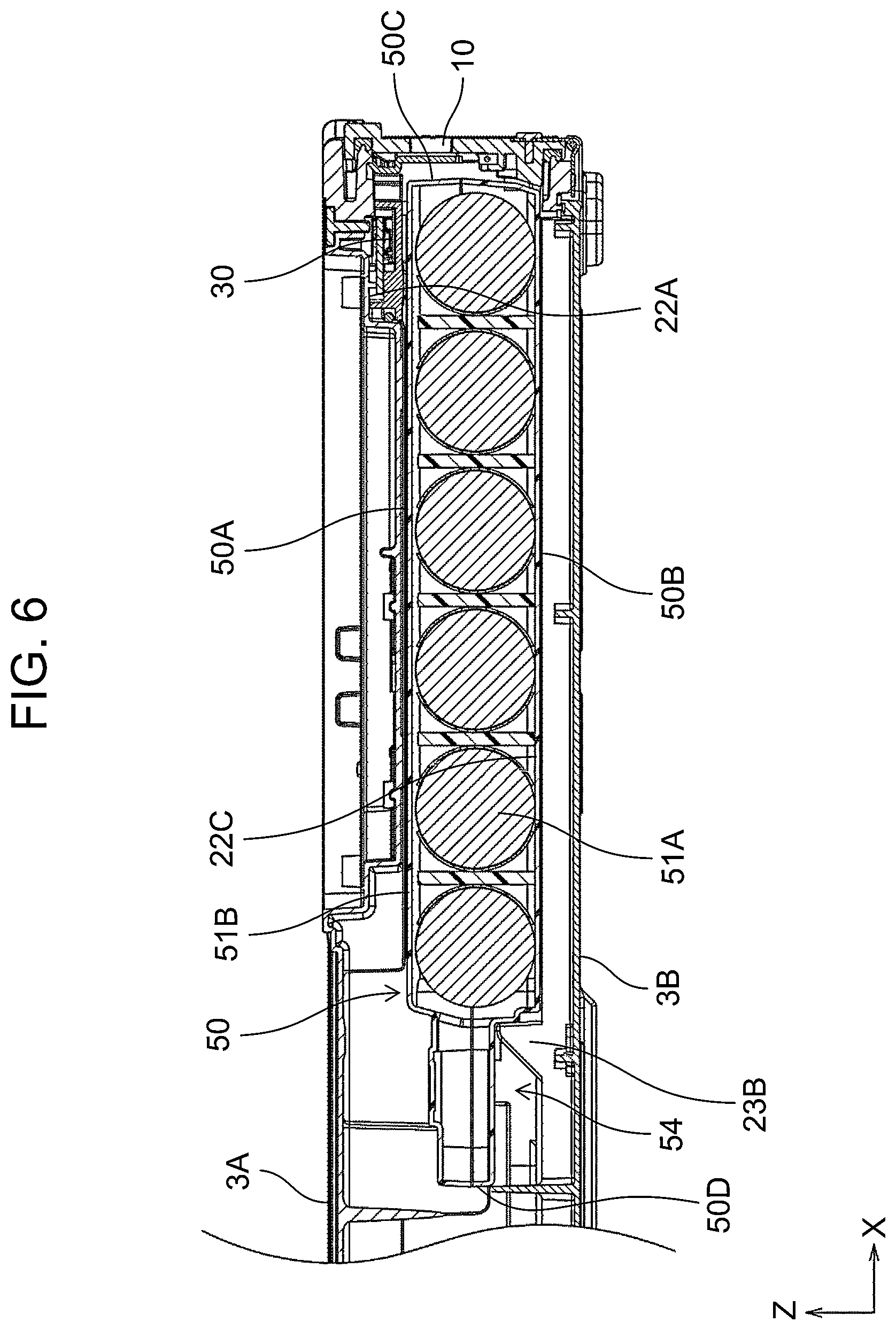 Patent US12602079 Figure 6 – Electronic device