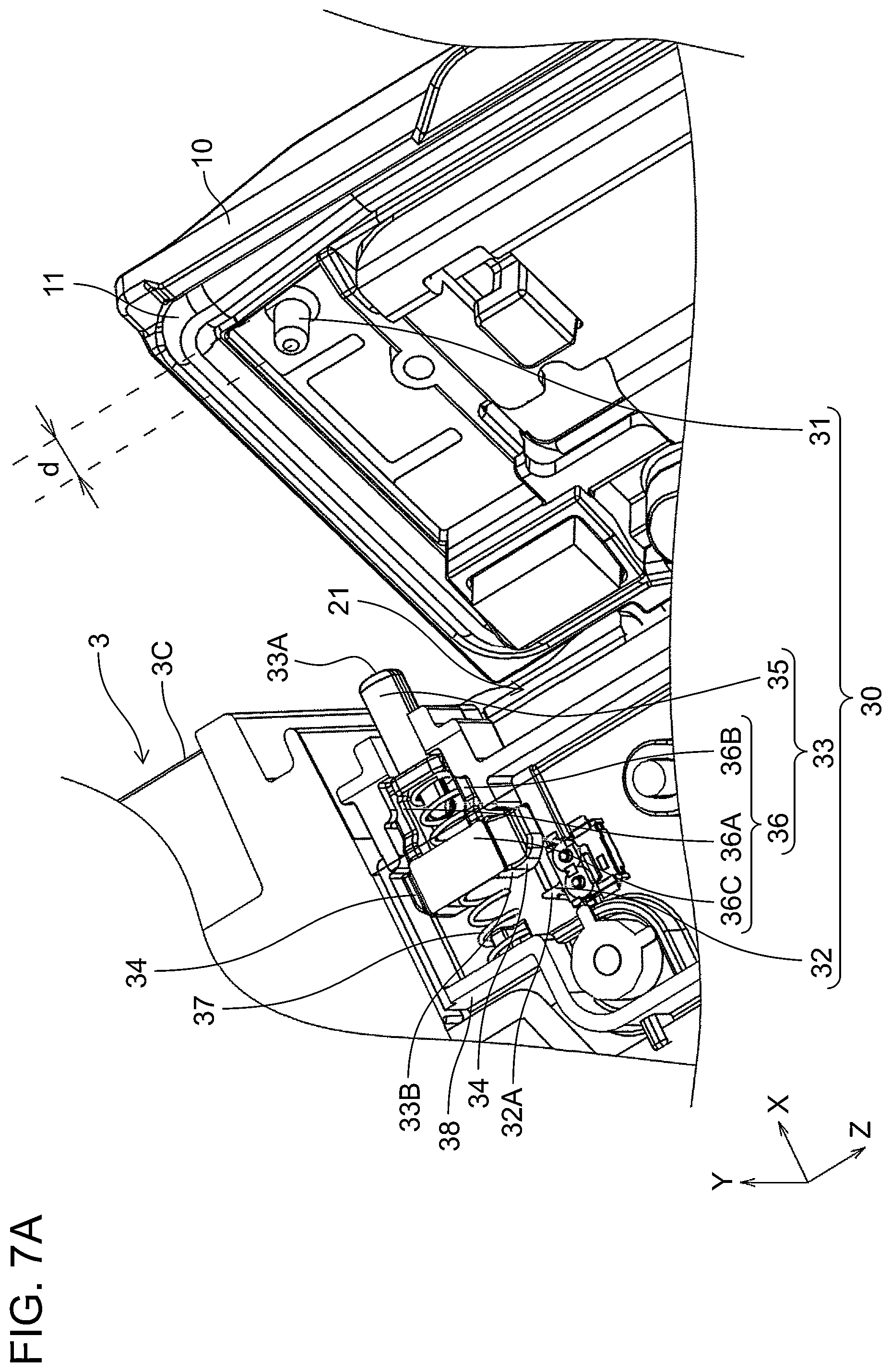Patent US12602079 Figure 7 – Electronic device