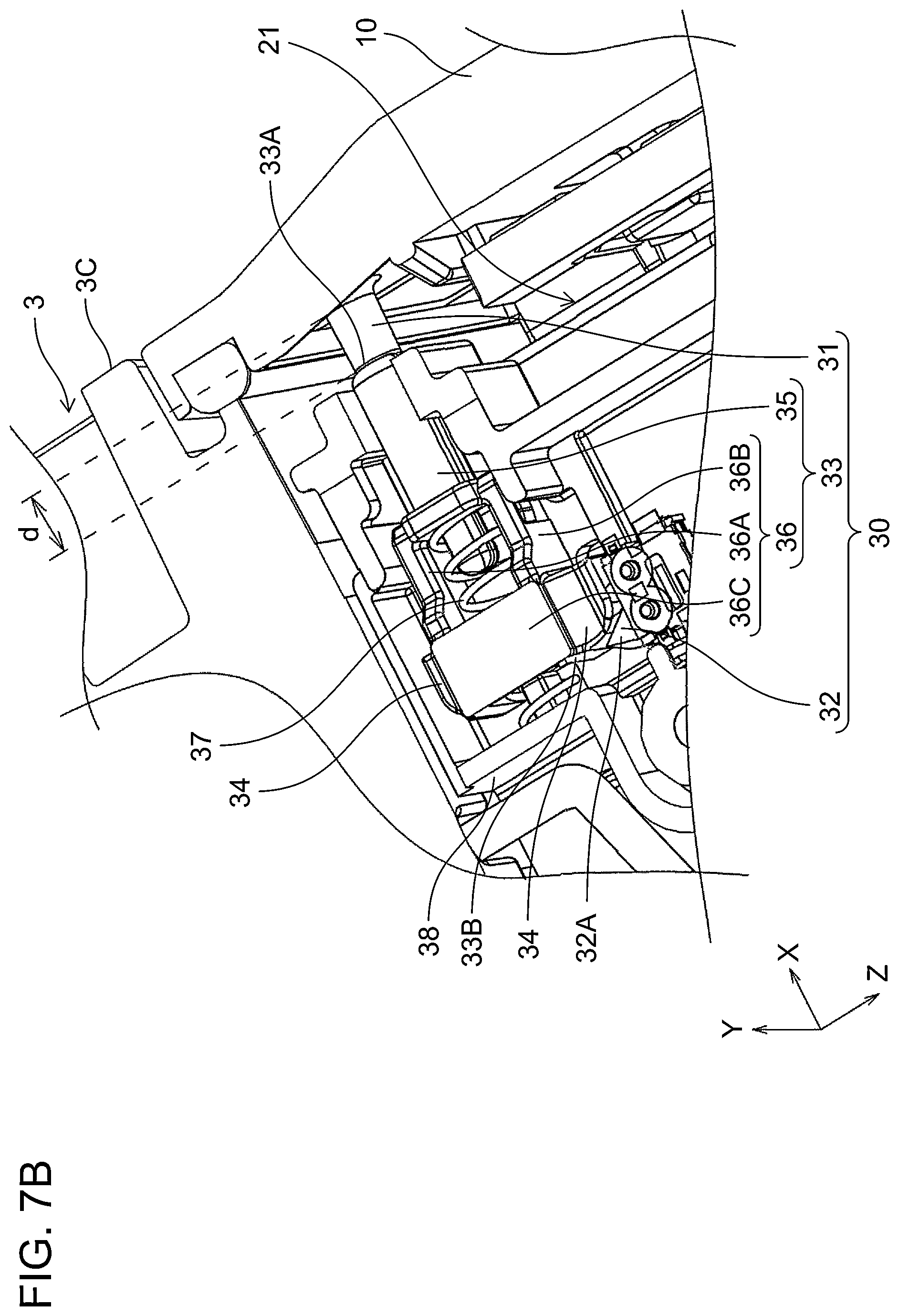 Patent US12602079 Figure 8 – Electronic device