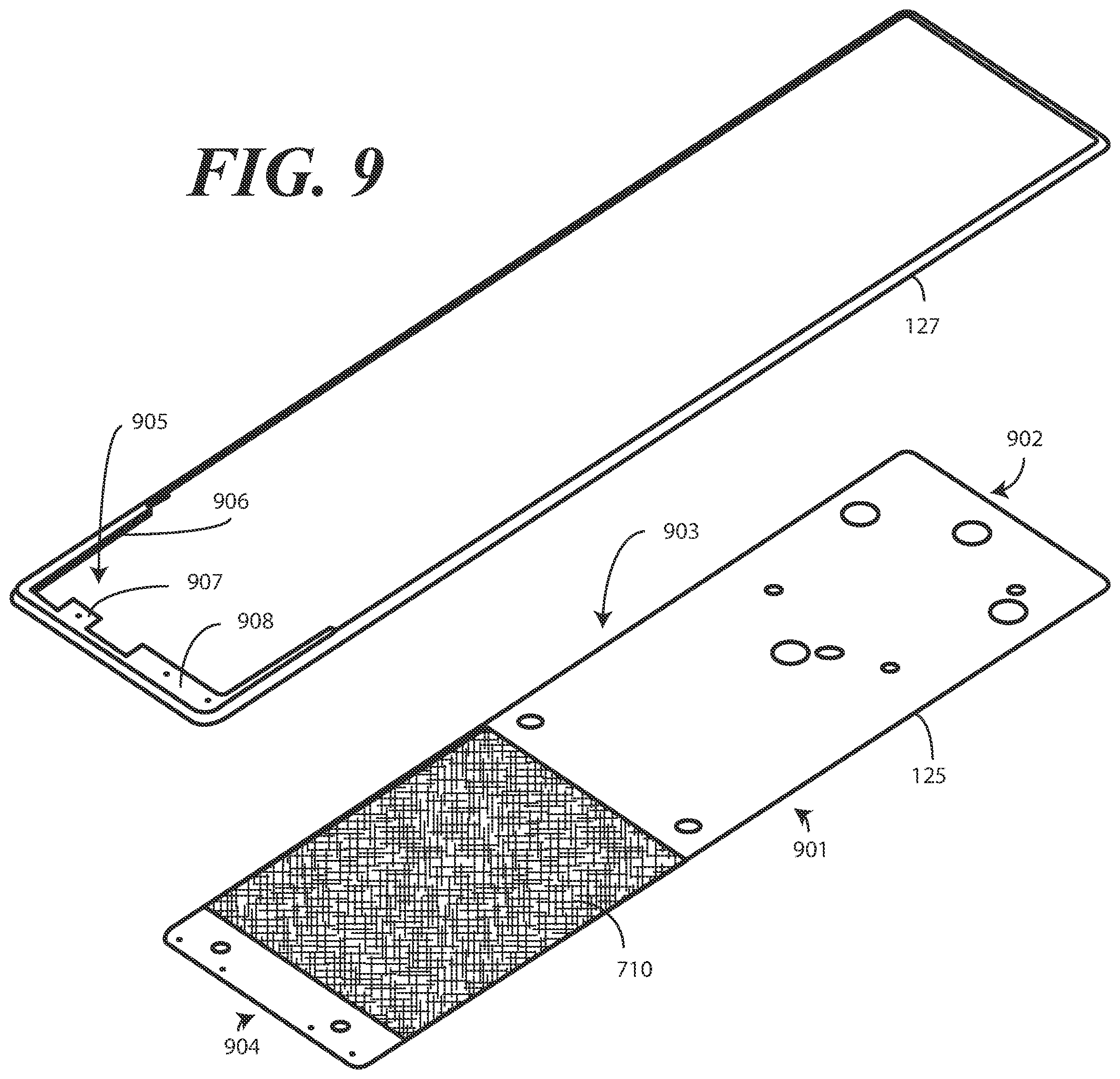 Patent US12602082 Figure 6 – Electronic devices with translating flexible displays and corresponding methods for providing haptic feedback
