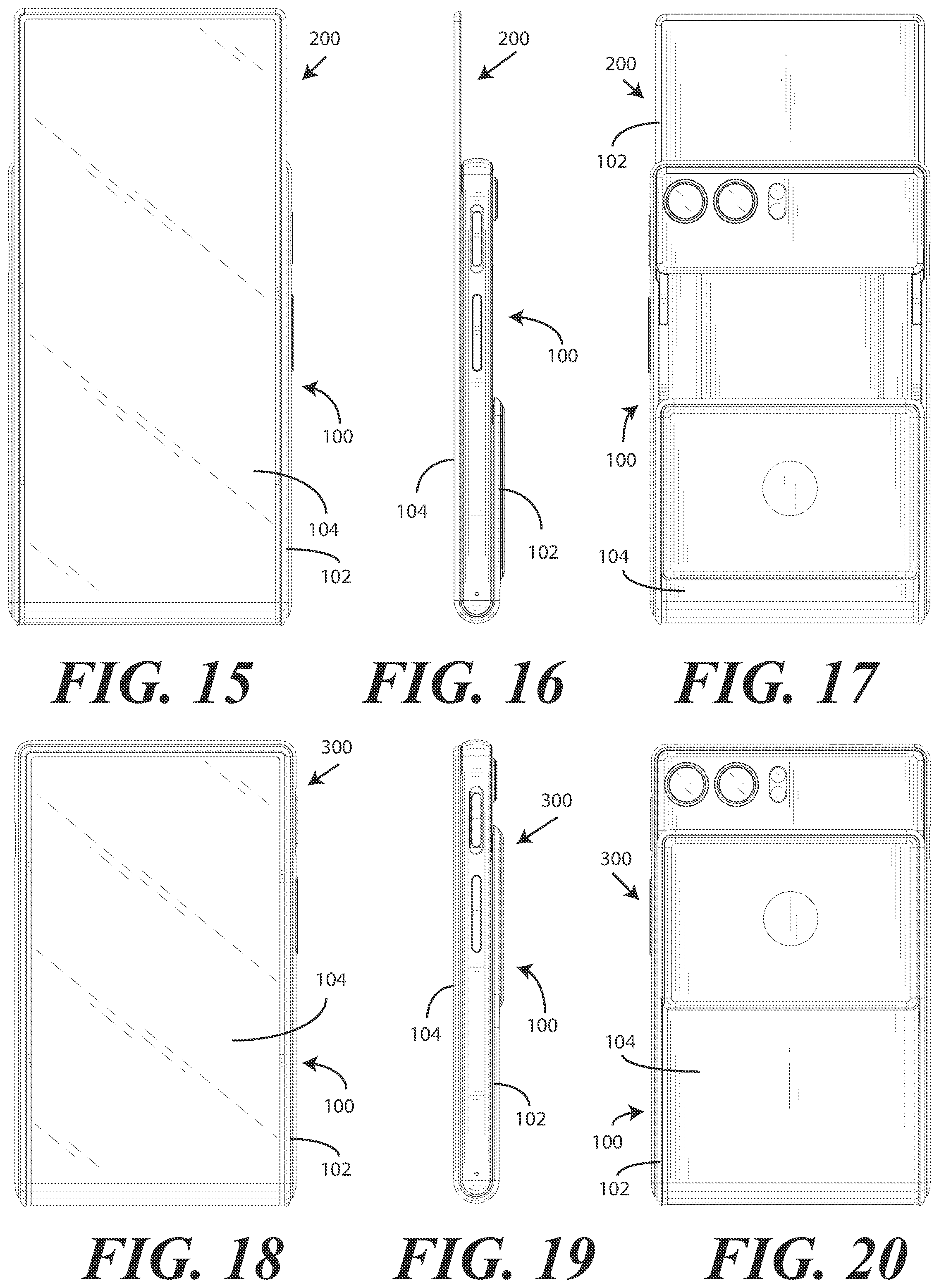 Patent US12602082 Figure 11 – Electronic devices with translating flexible displays and corresponding methods for providing haptic feedback