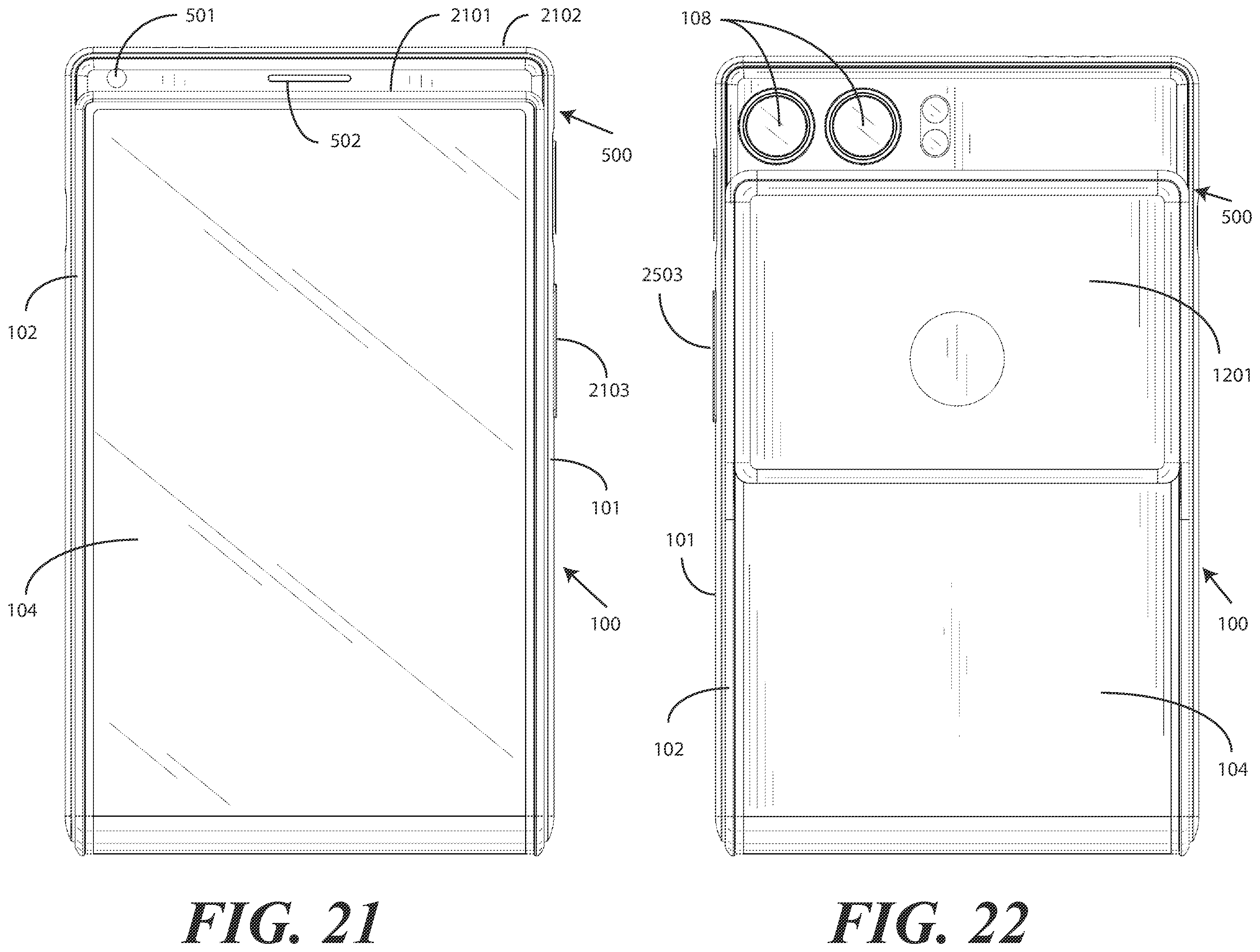 Patent US12602082 Figure 12 – Electronic devices with translating flexible displays and corresponding methods for providing haptic feedback