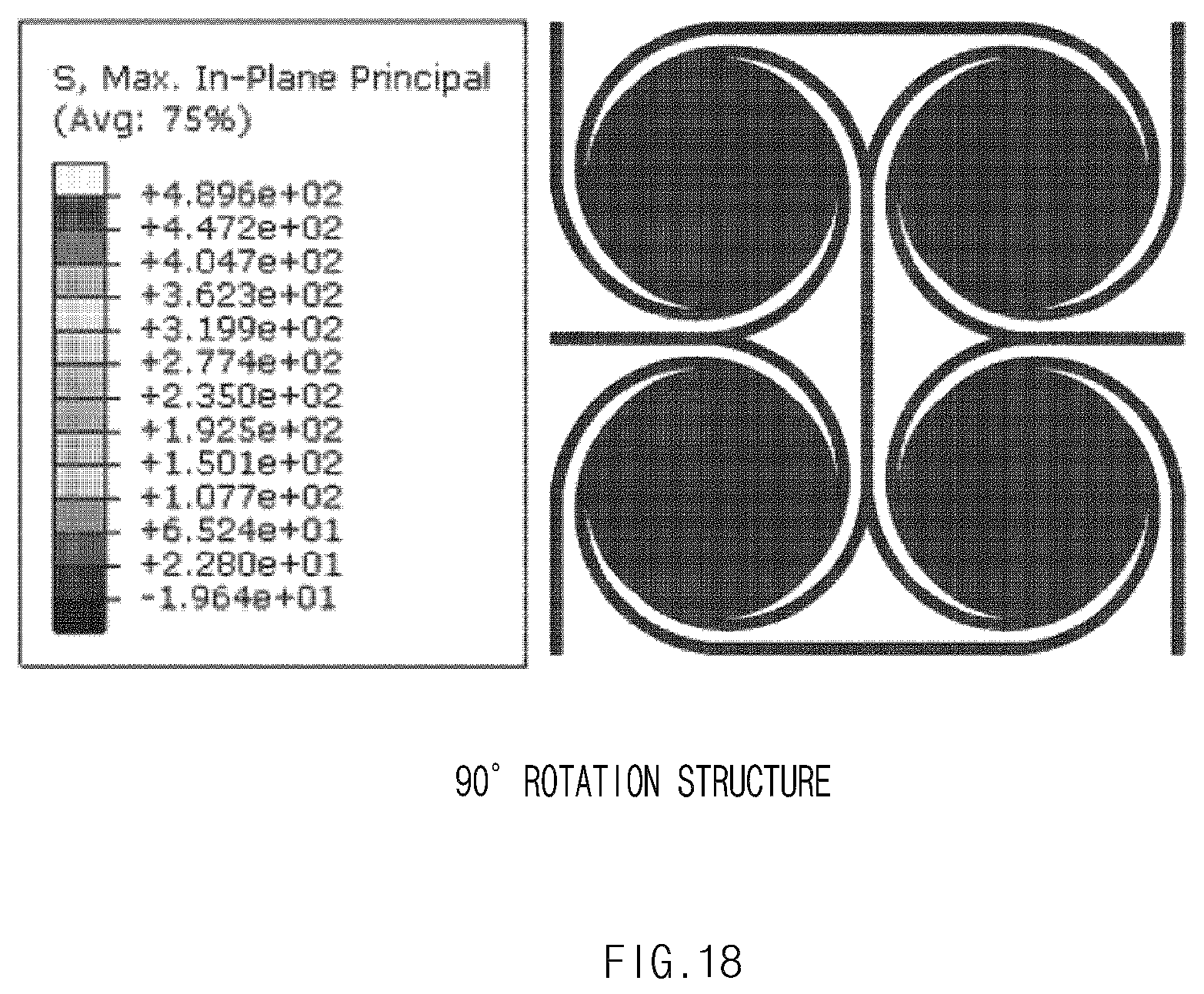 Patent US12602083 Figure 18 – Stretchable display having negative Poisson's ratio
