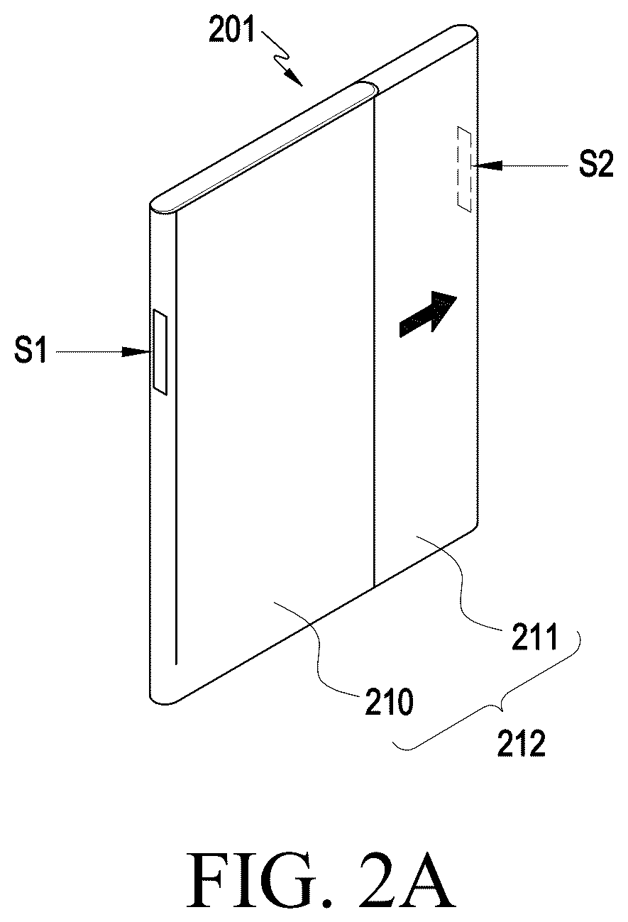 Patent US12602084 Figure 2 – Electronic device including flexible display and method for operating same