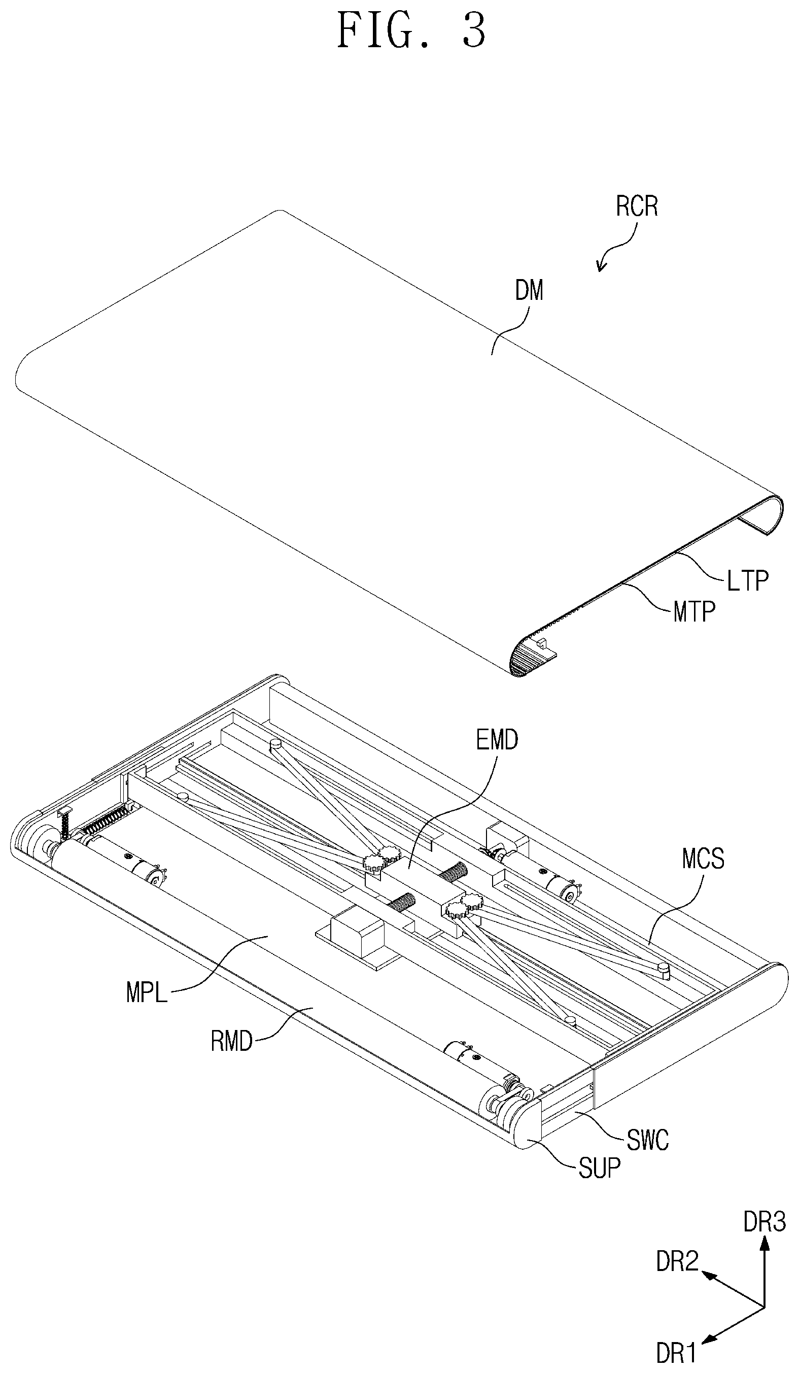Patent US12602085 Figure 3 – Display device