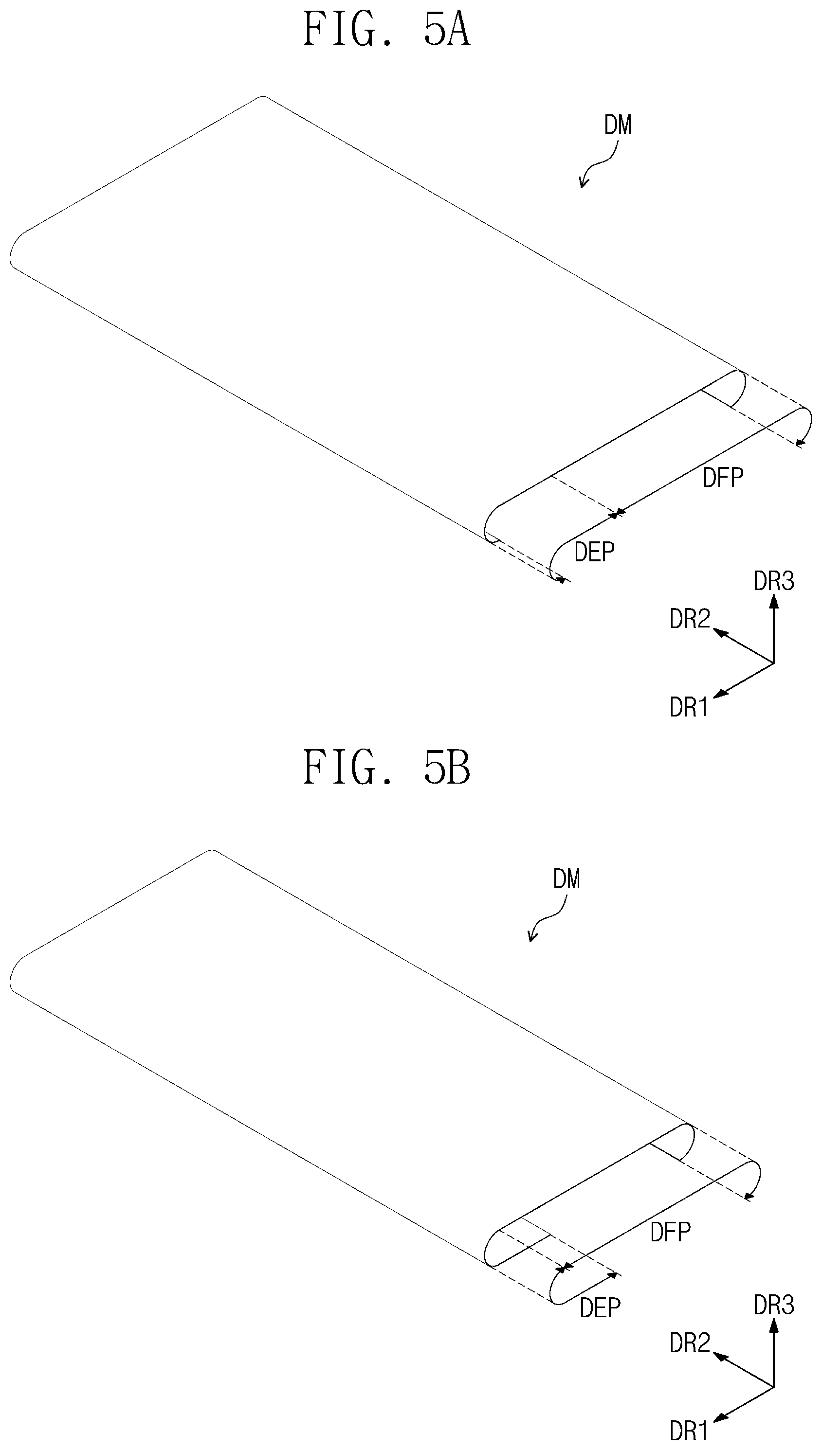 Patent US12602085 Figure 5 – Display device