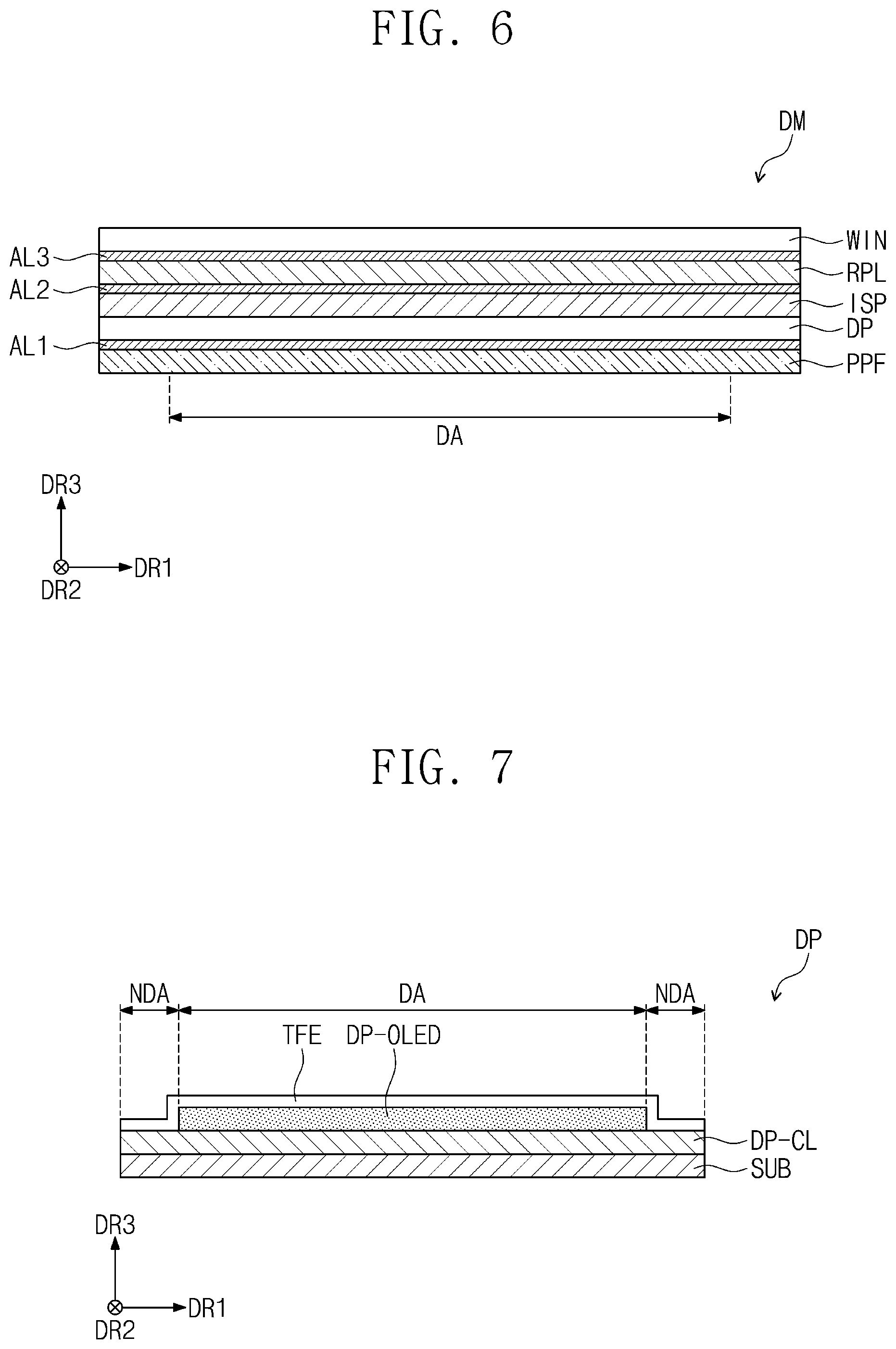 Patent US12602085 Figure 6 – Display device