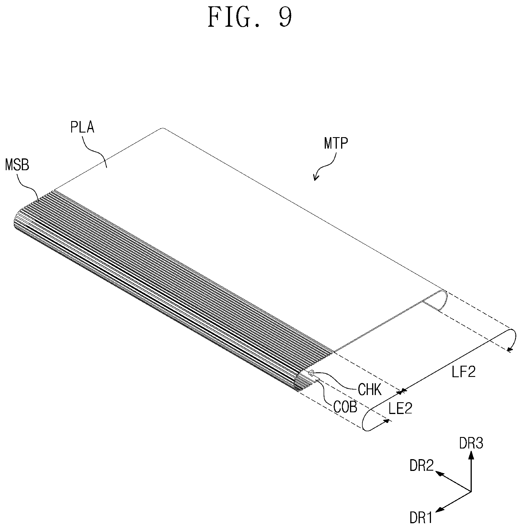 Patent US12602085 Figure 8 – Display device