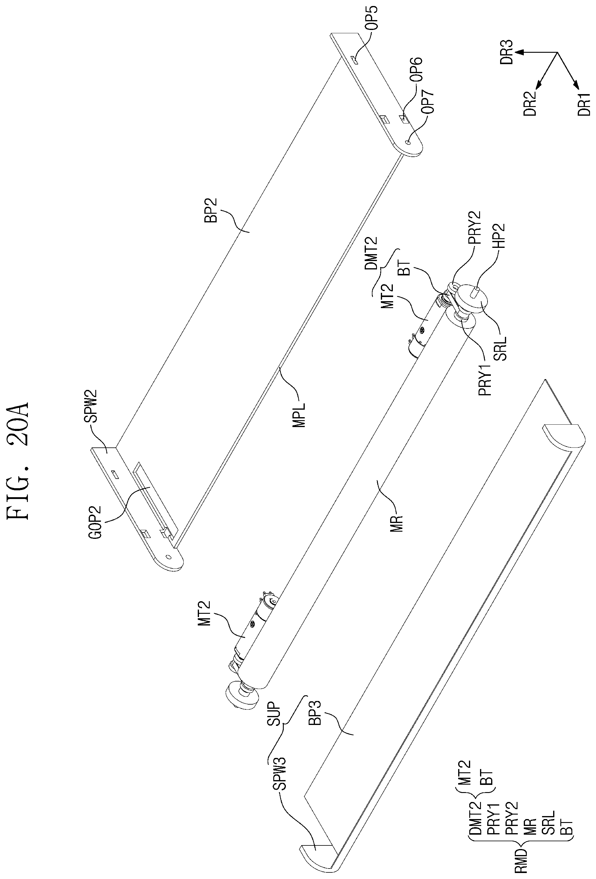 Patent US12602085 Figure 19 – Display device