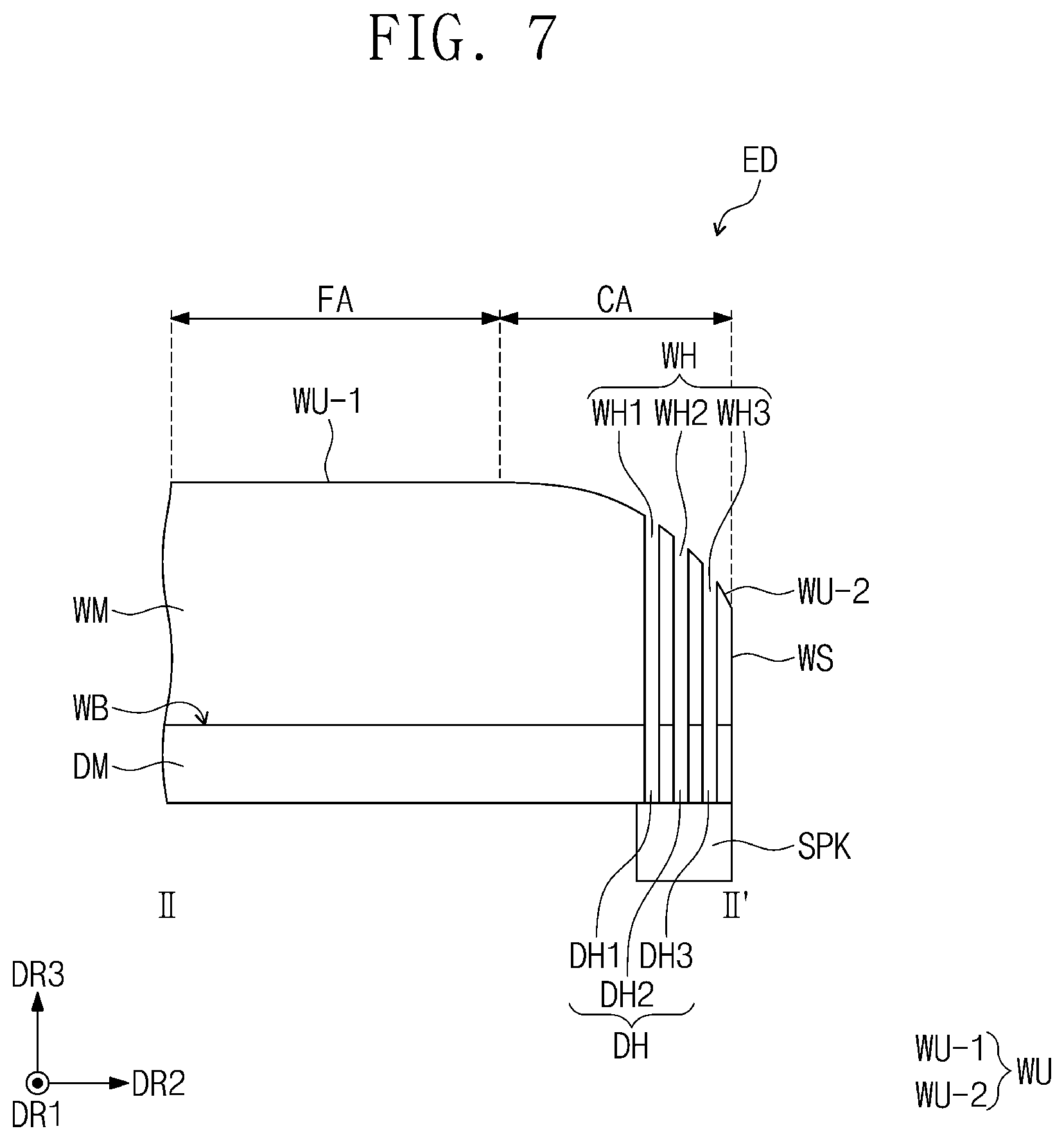 Patent US12602086 Figure 13 – Electronic device and method for manufacturing the same