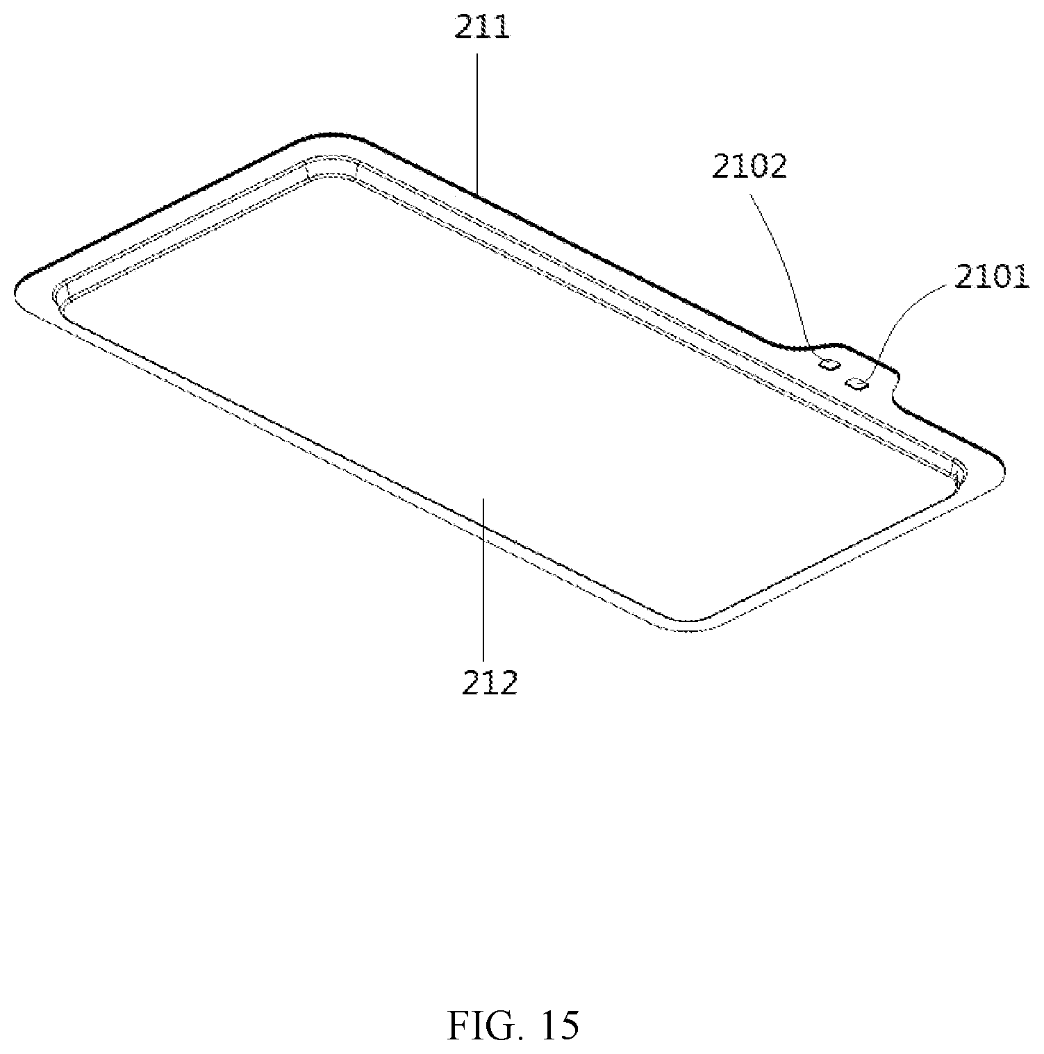 Patent US12602087 Figure 15 – Waterproof protective case of mobile terminal for diving