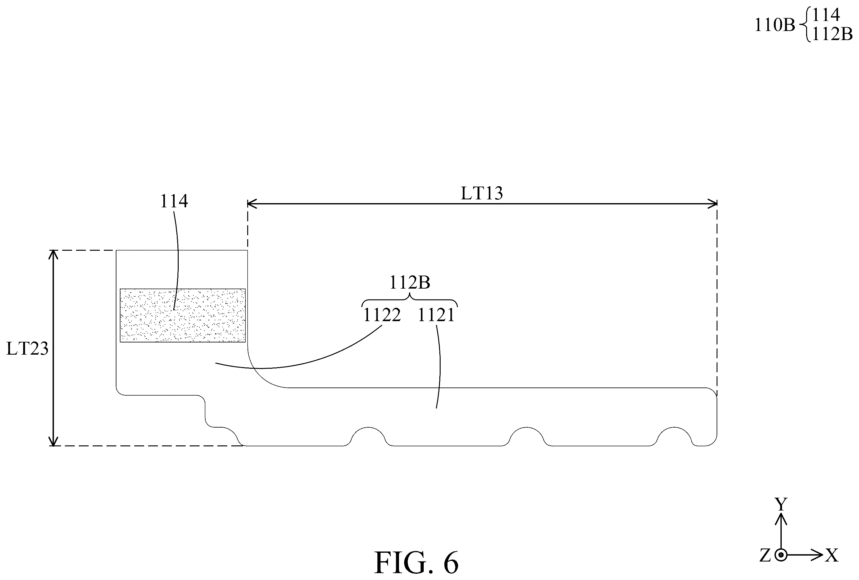 Patent US12602088 Figure 6 – Electronic device with electrostatic protection device