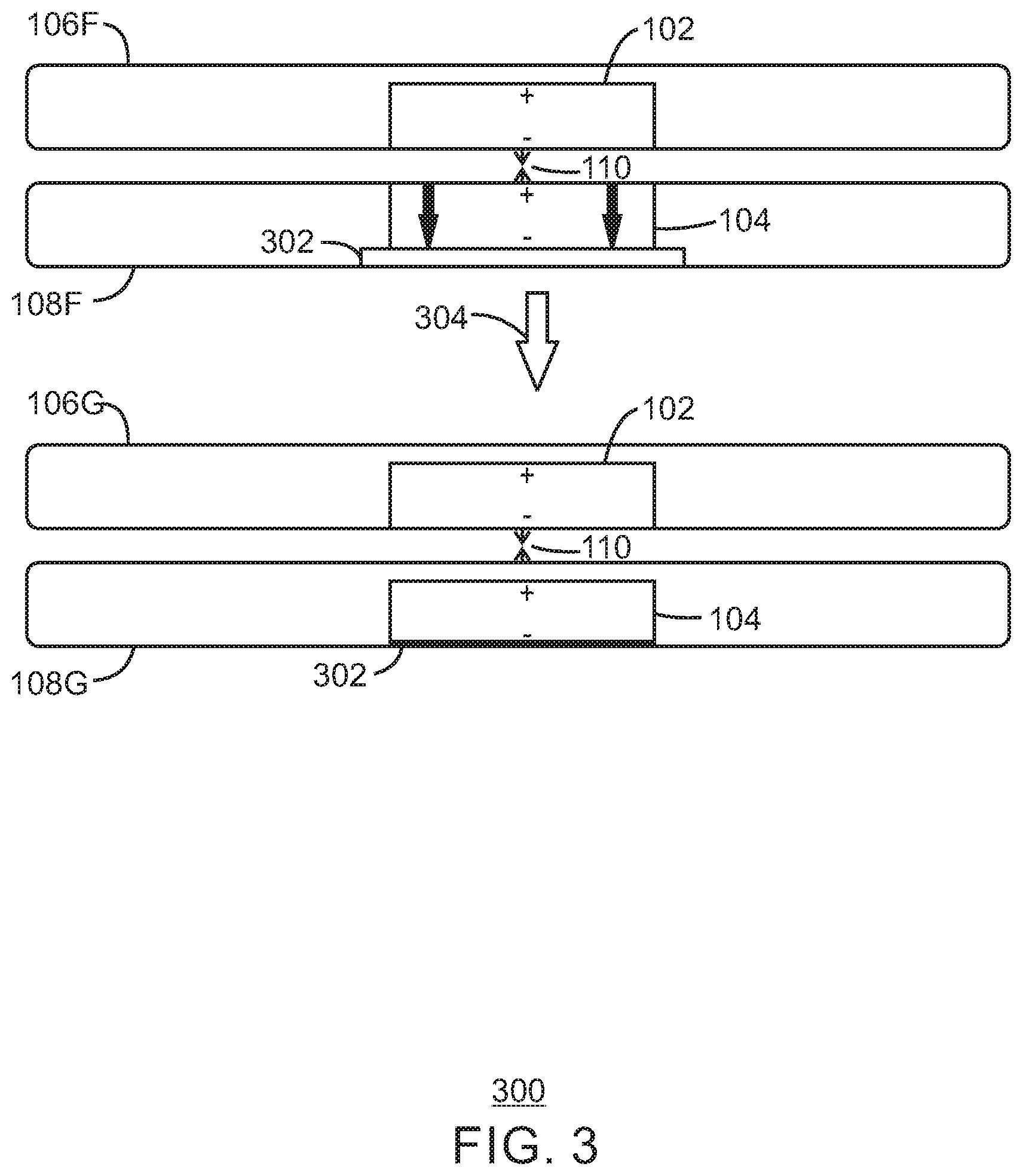 Patent US12602089 Figure 3 – Adjustment of magnetic force in a computing device