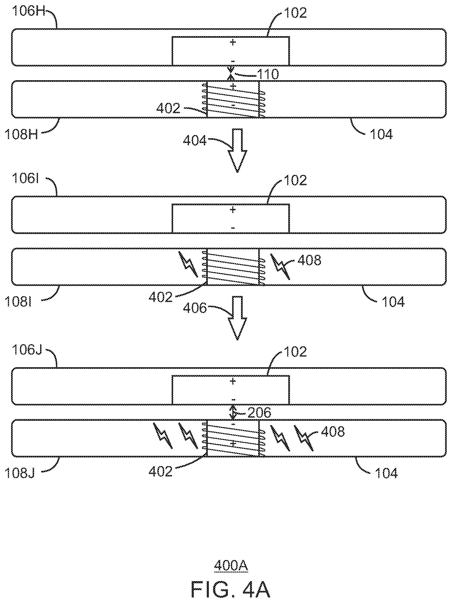 Patent US12602089 Figure 4 – Adjustment of magnetic force in a computing device