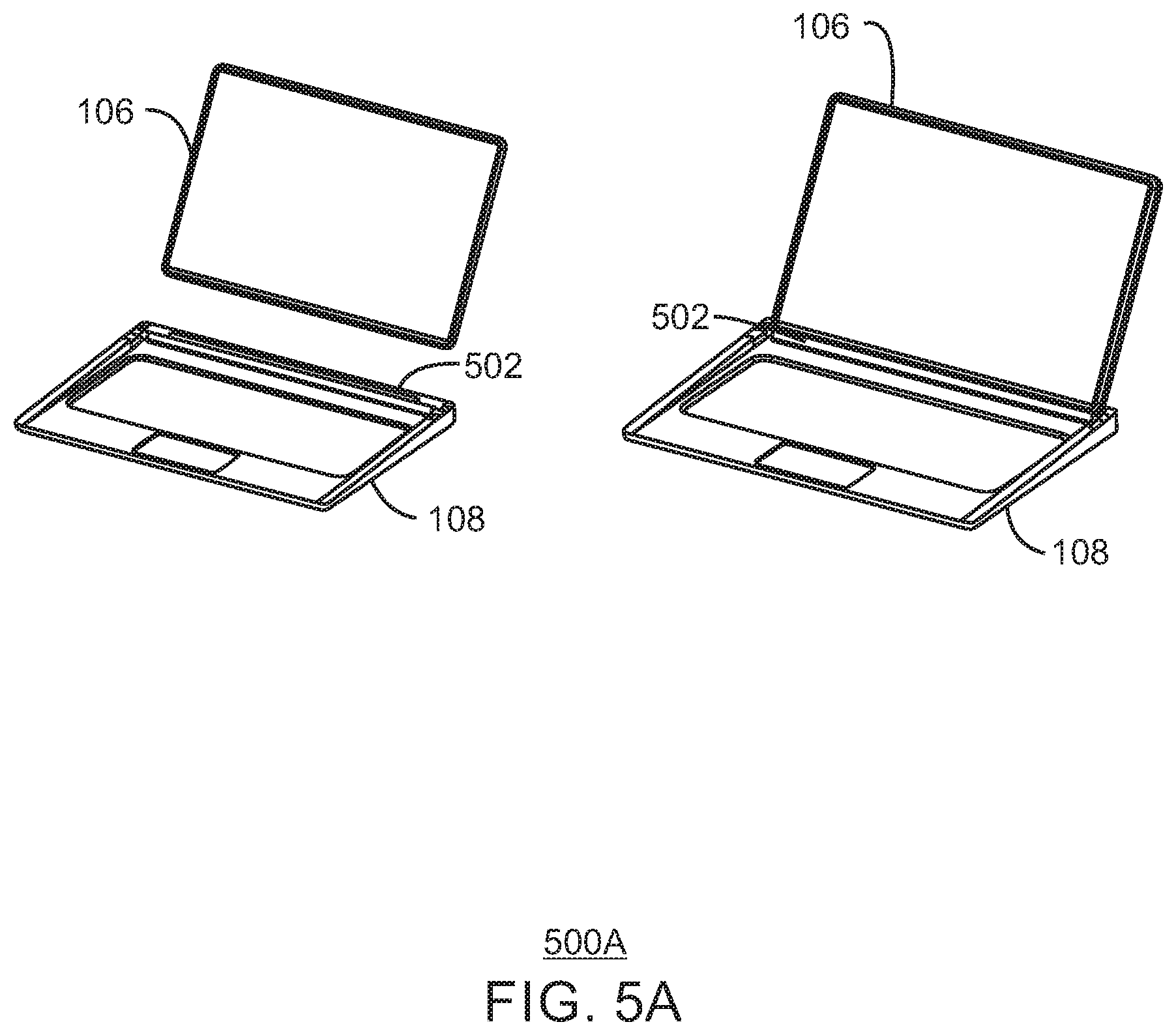 Patent US12602089 Figure 6 – Adjustment of magnetic force in a computing device