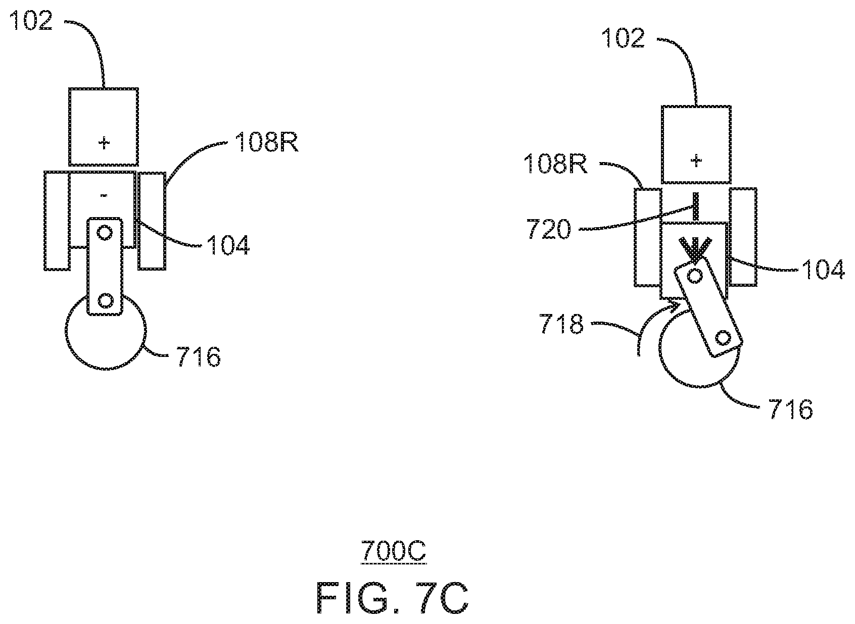 Patent US12602089 Figure 11 – Adjustment of magnetic force in a computing device