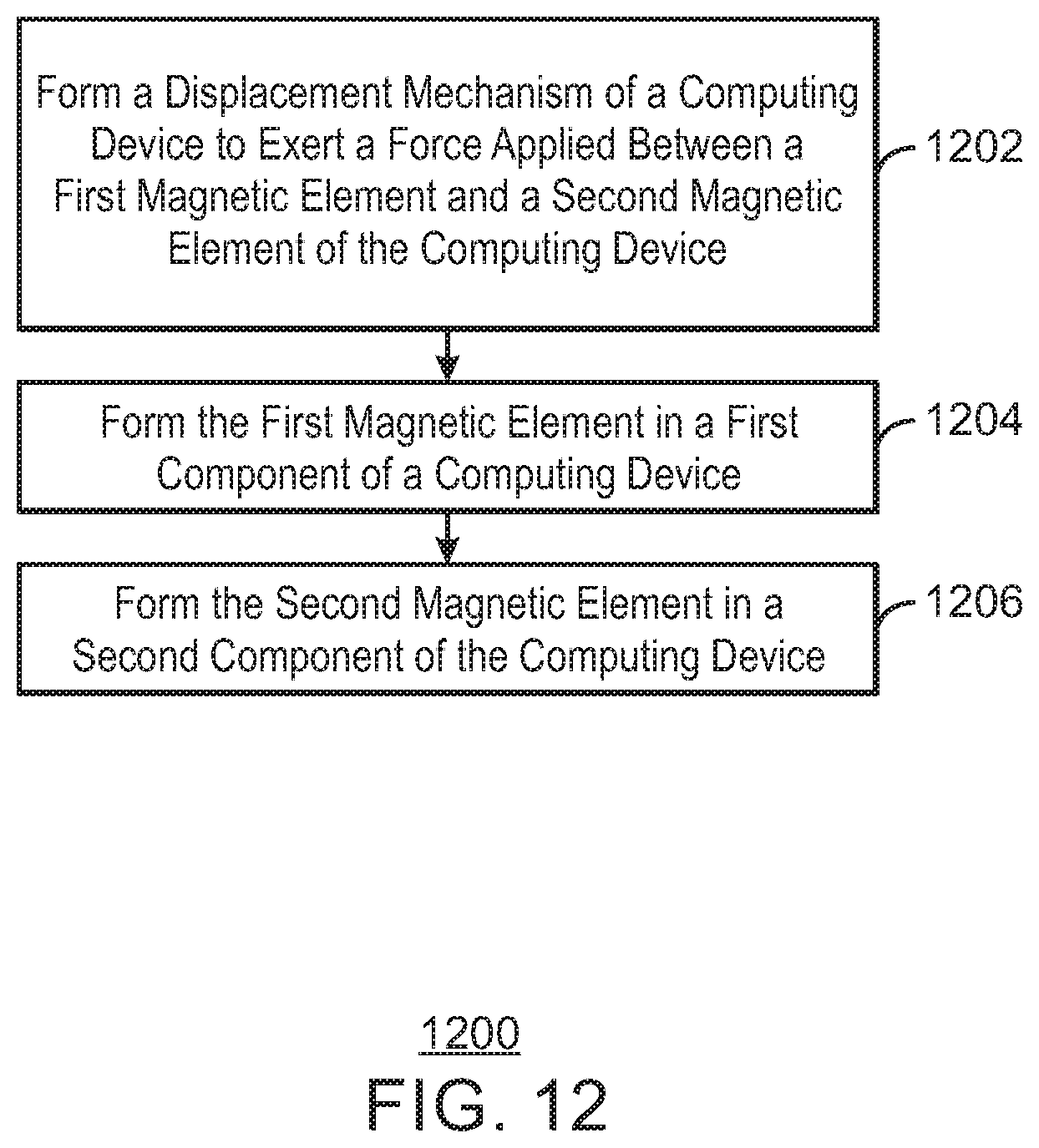 Patent US12602089 Figure 20 – Adjustment of magnetic force in a computing device