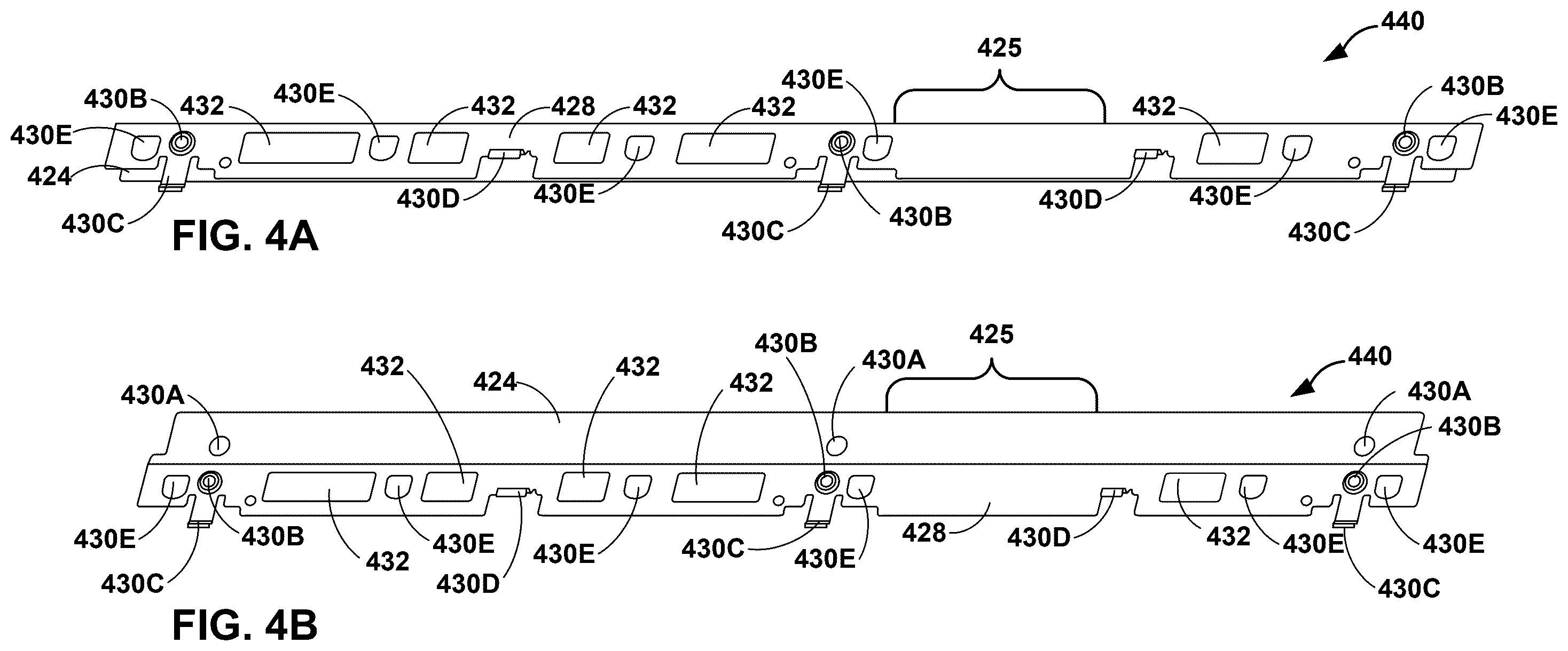 Patent US12602090 Figure 6 – Support plate for folding portable display device