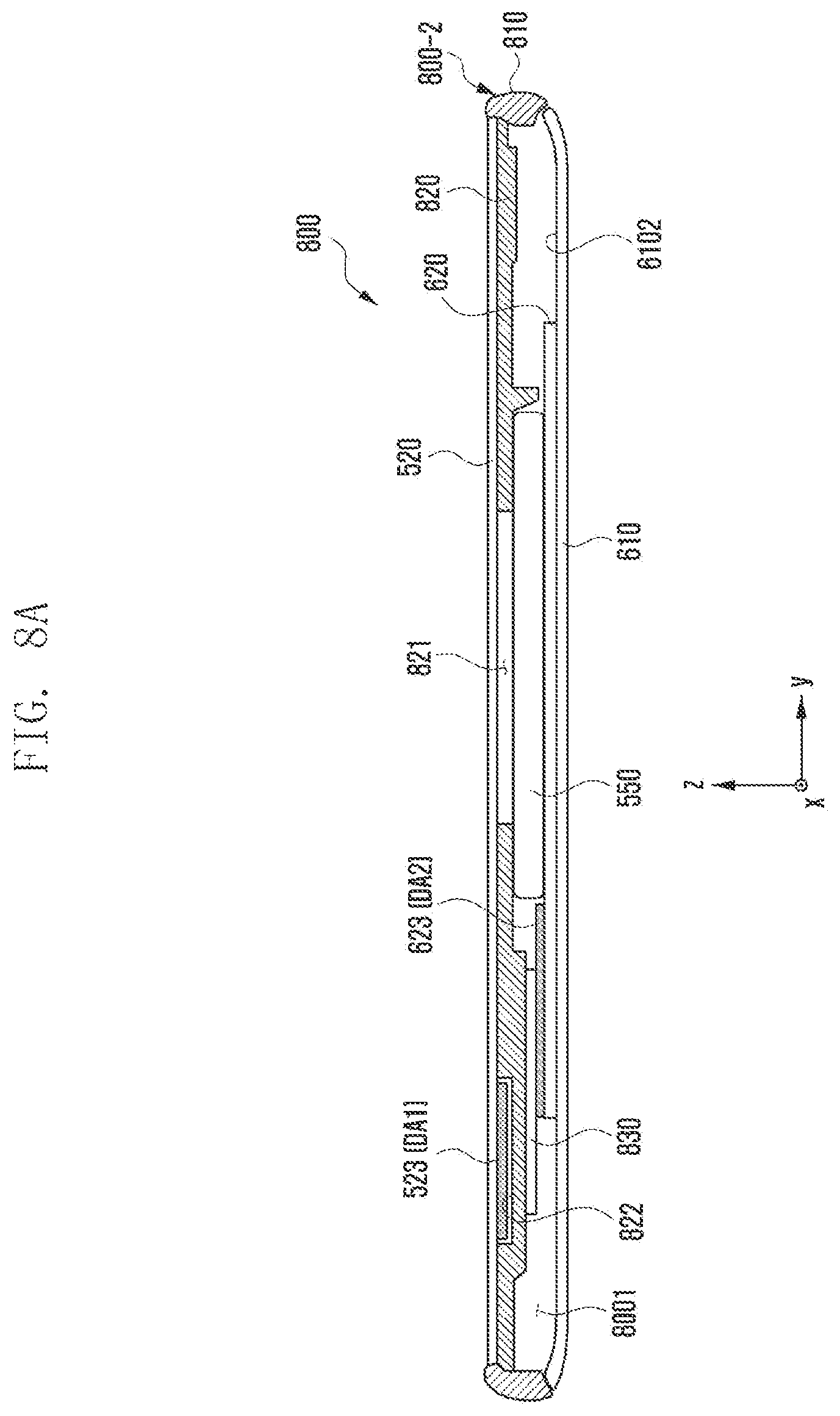 Patent US12602091 Figure 9 – Electronic device comprising dual display