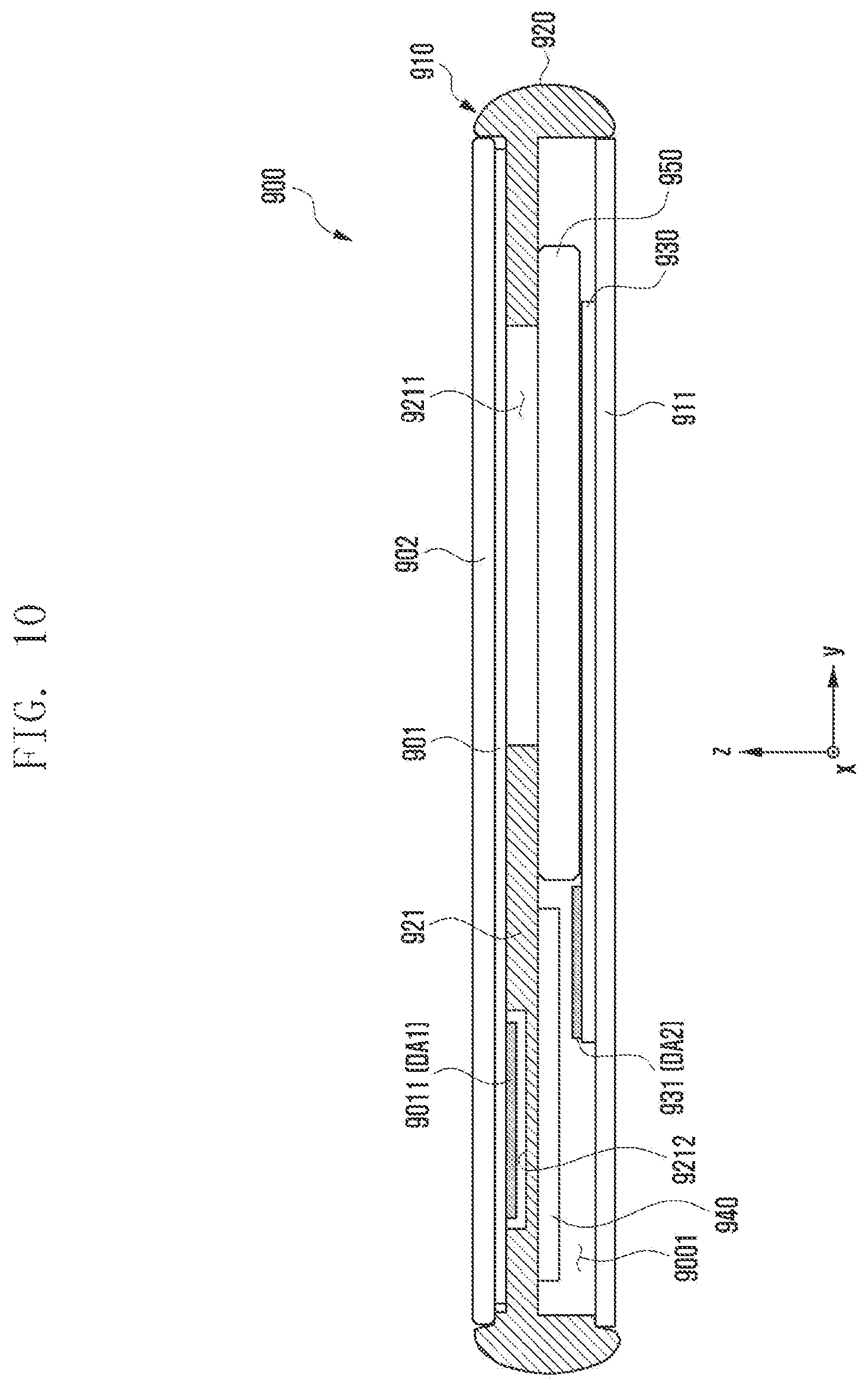 Patent US12602091 Figure 13 – Electronic device comprising dual display