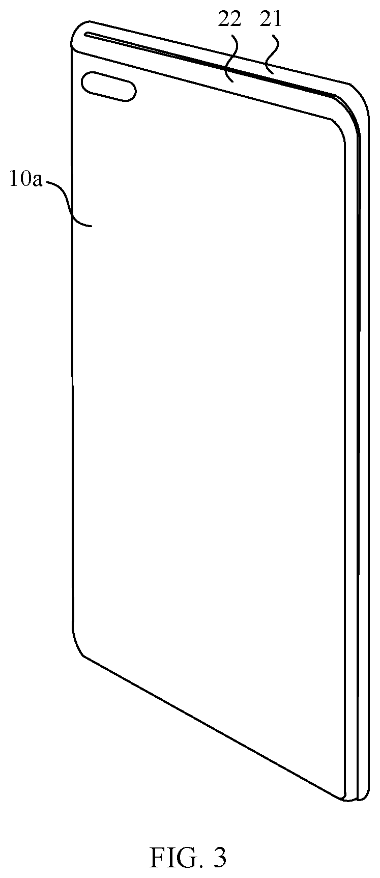 Patent US12602092 Figure 3 – Foldable-screen device and hinge component