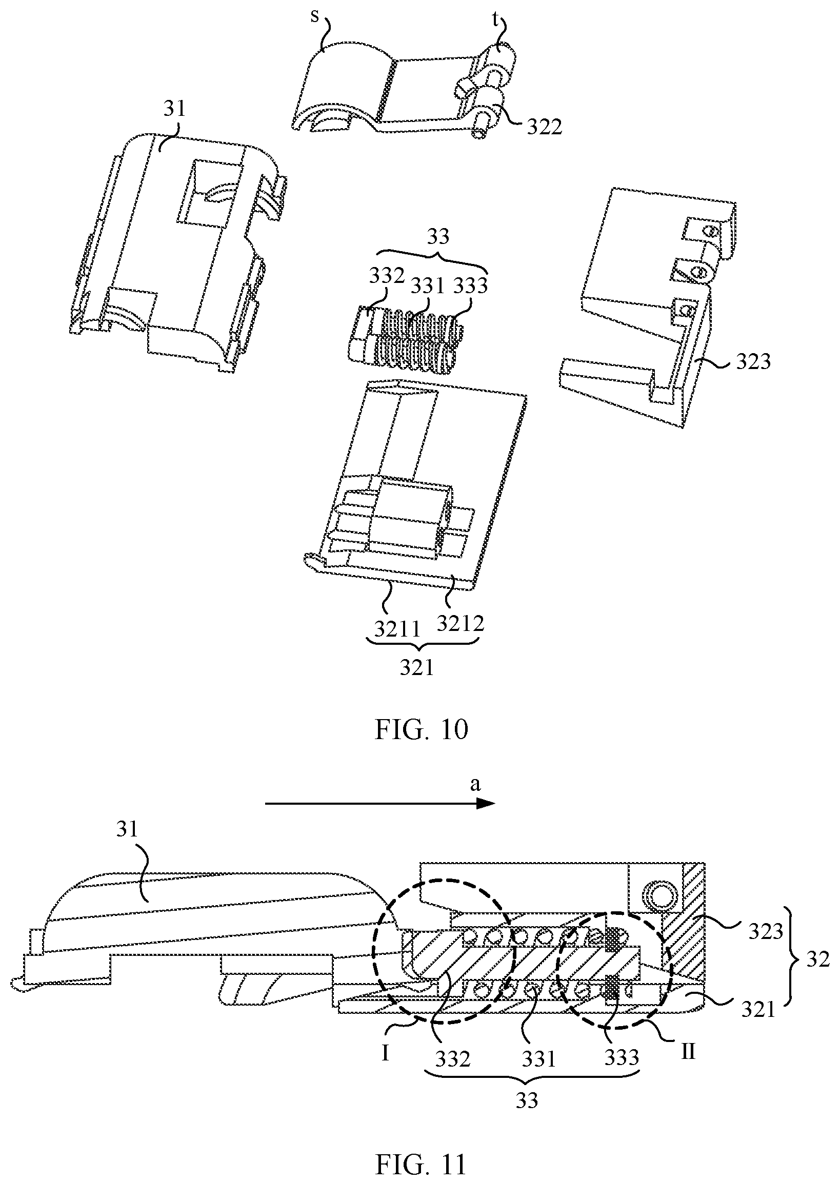 Patent US12602092 Figure 10 – Foldable-screen device and hinge component