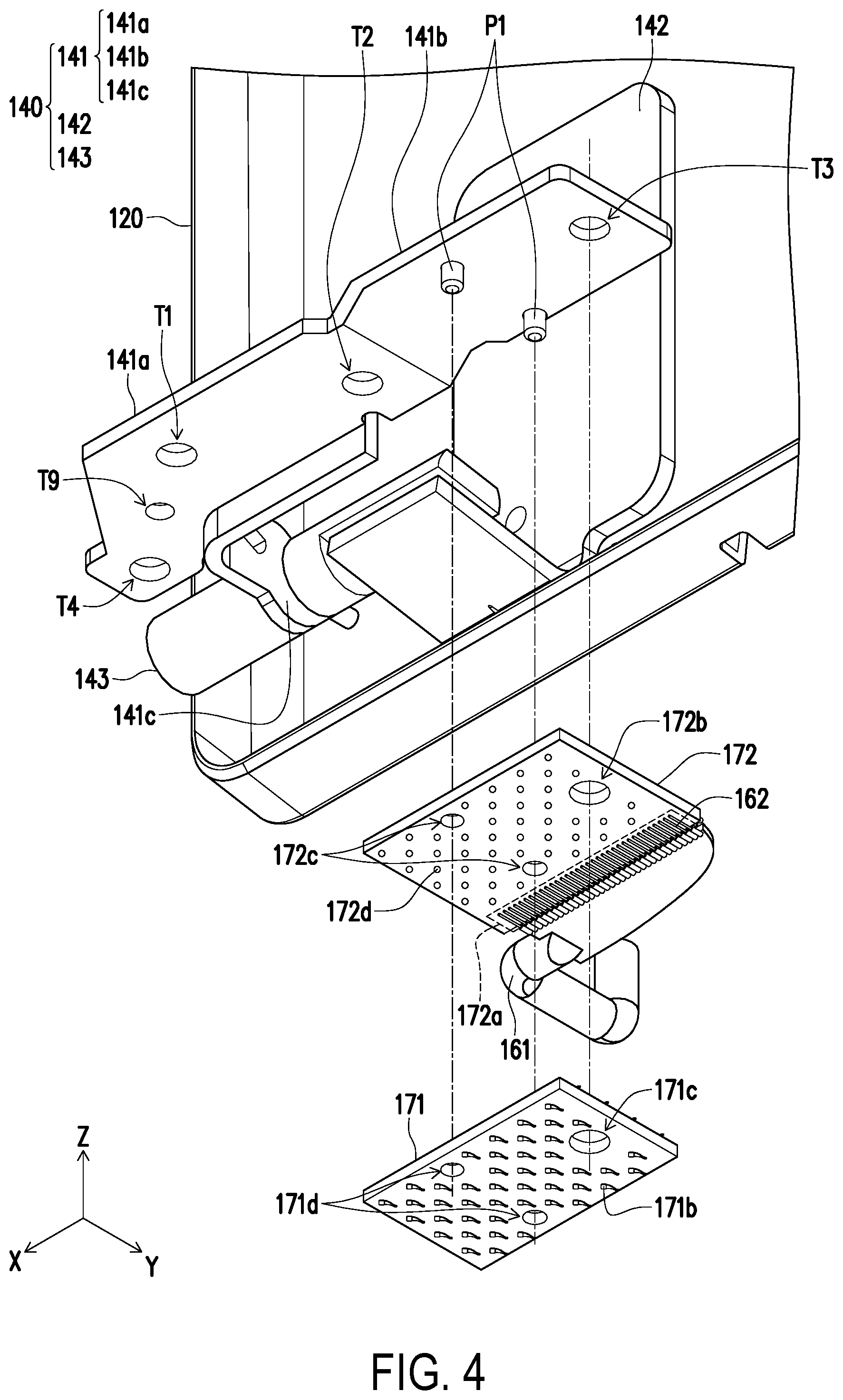 Patent US12602093 Figure 4 – Laptop computer