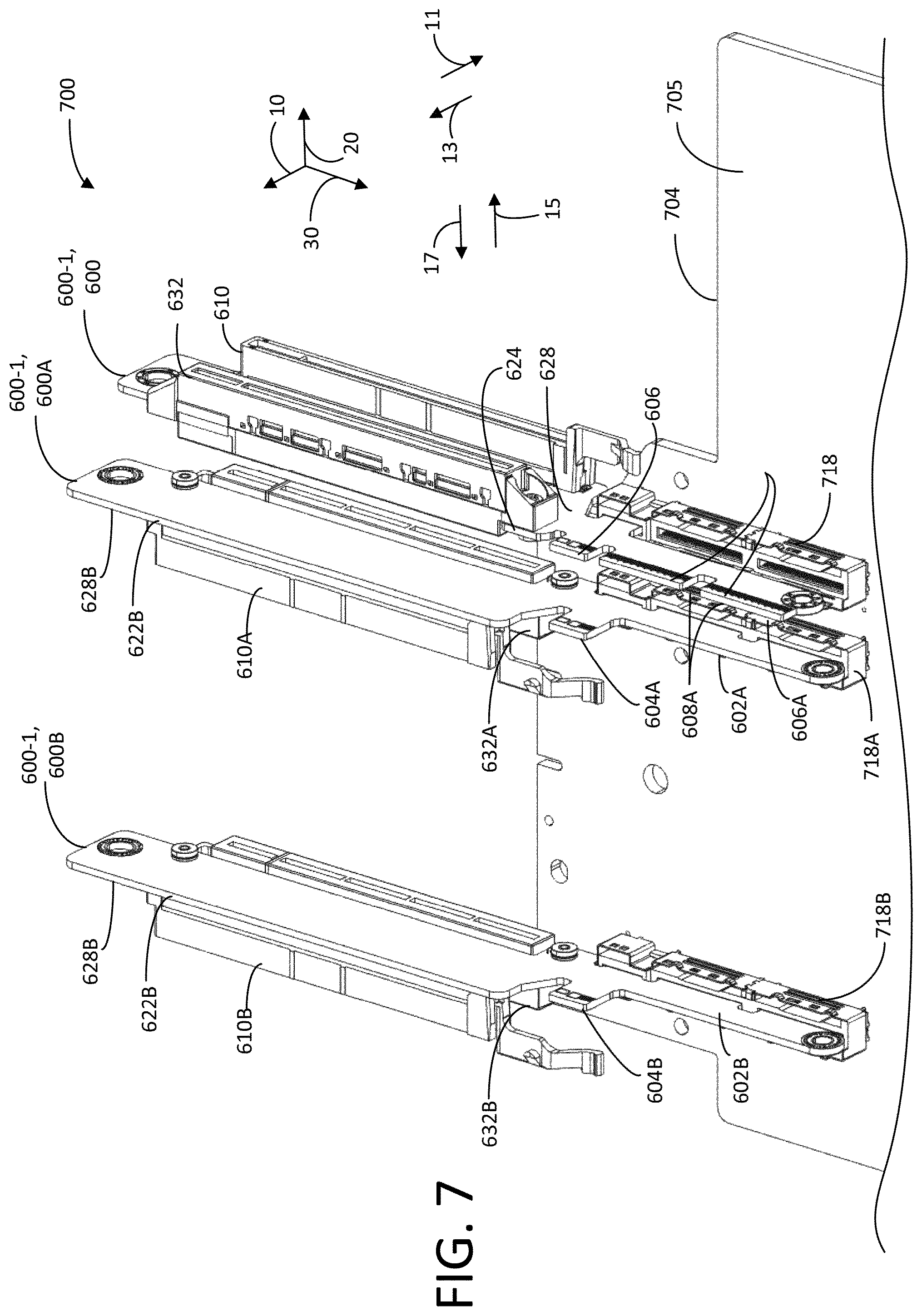 Patent US12602094 Figure 5 – Direction changeable riser card for an information processing device