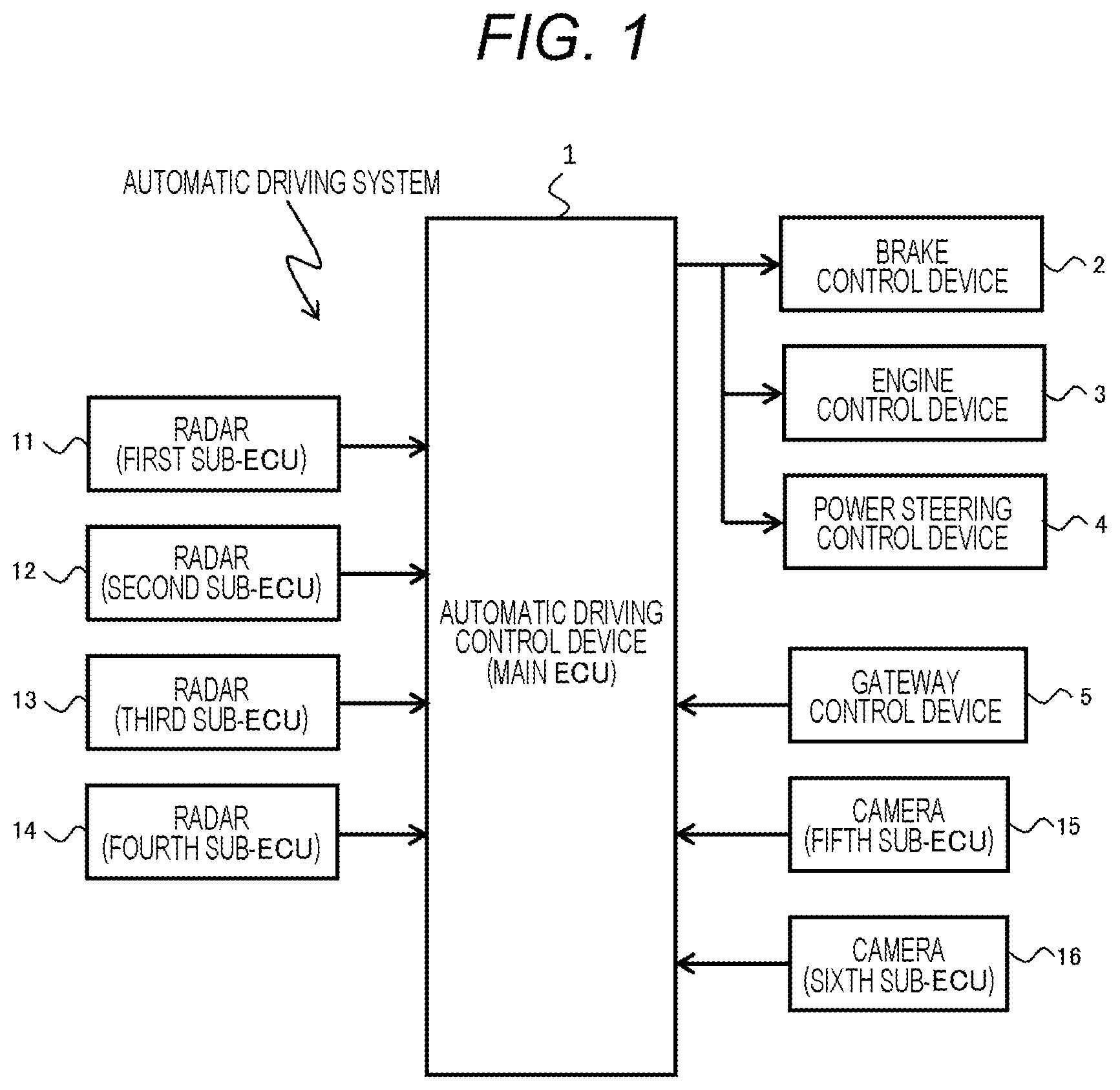 Patent US12602100 Figure 1 – Electronic module with communication-line controlled power supply for reducing dark current