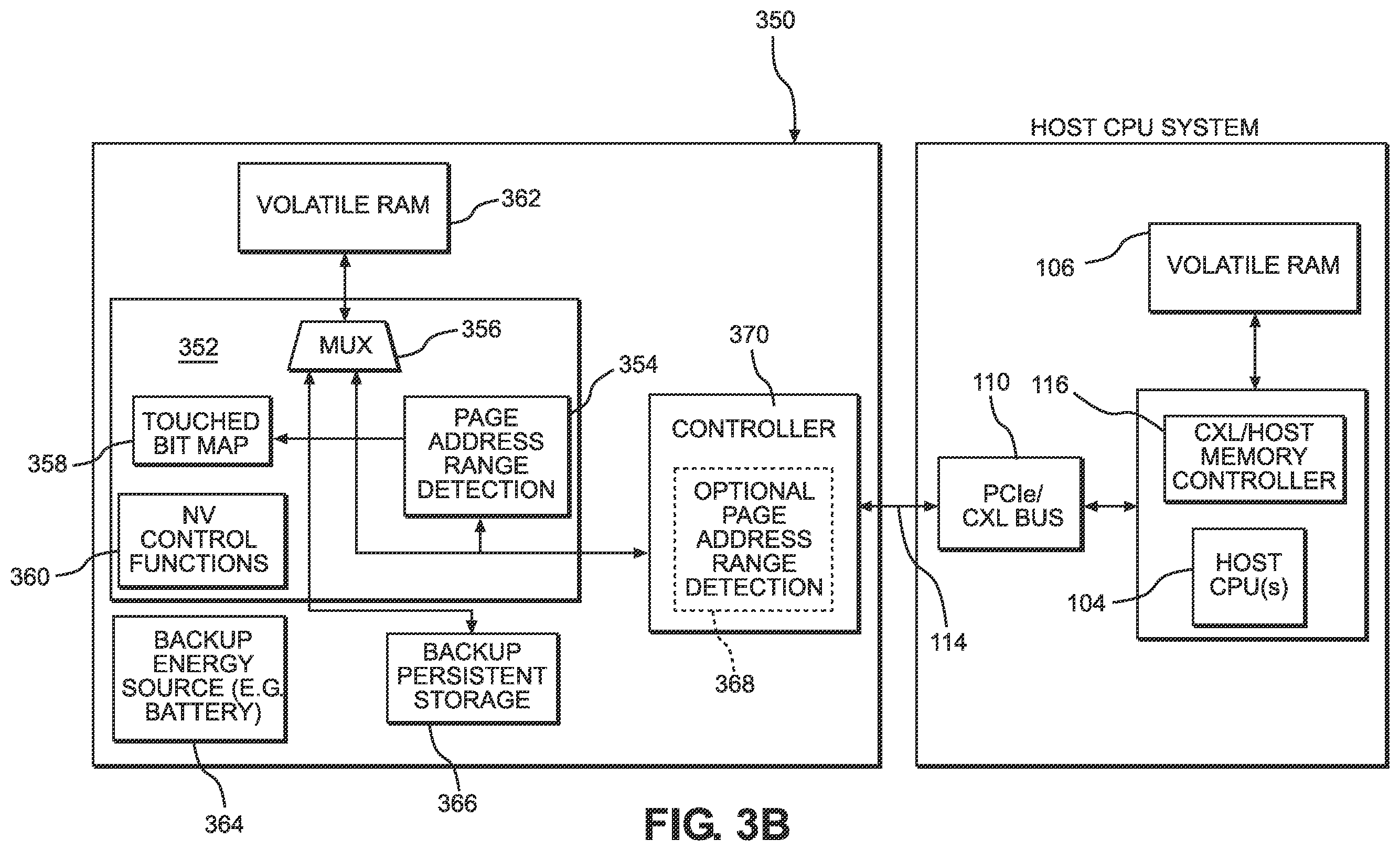Patent US12602102 Figure 4 – Selective backup to persistent memory for volatile memory