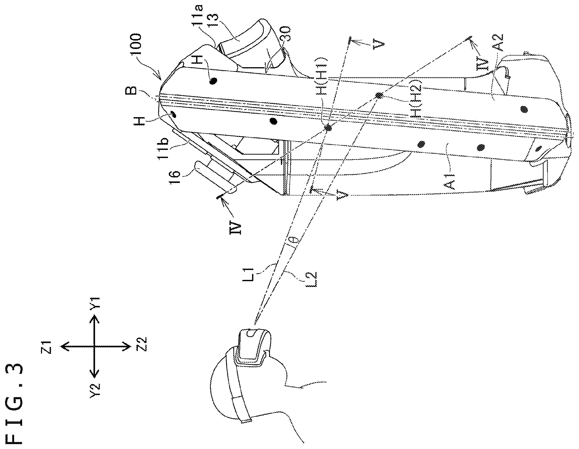 Patent US12602104 Figure 3 – Input device