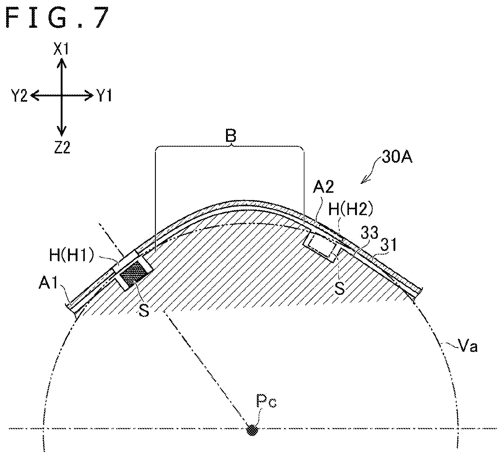 Patent US12602104 Figure 7 – Input device