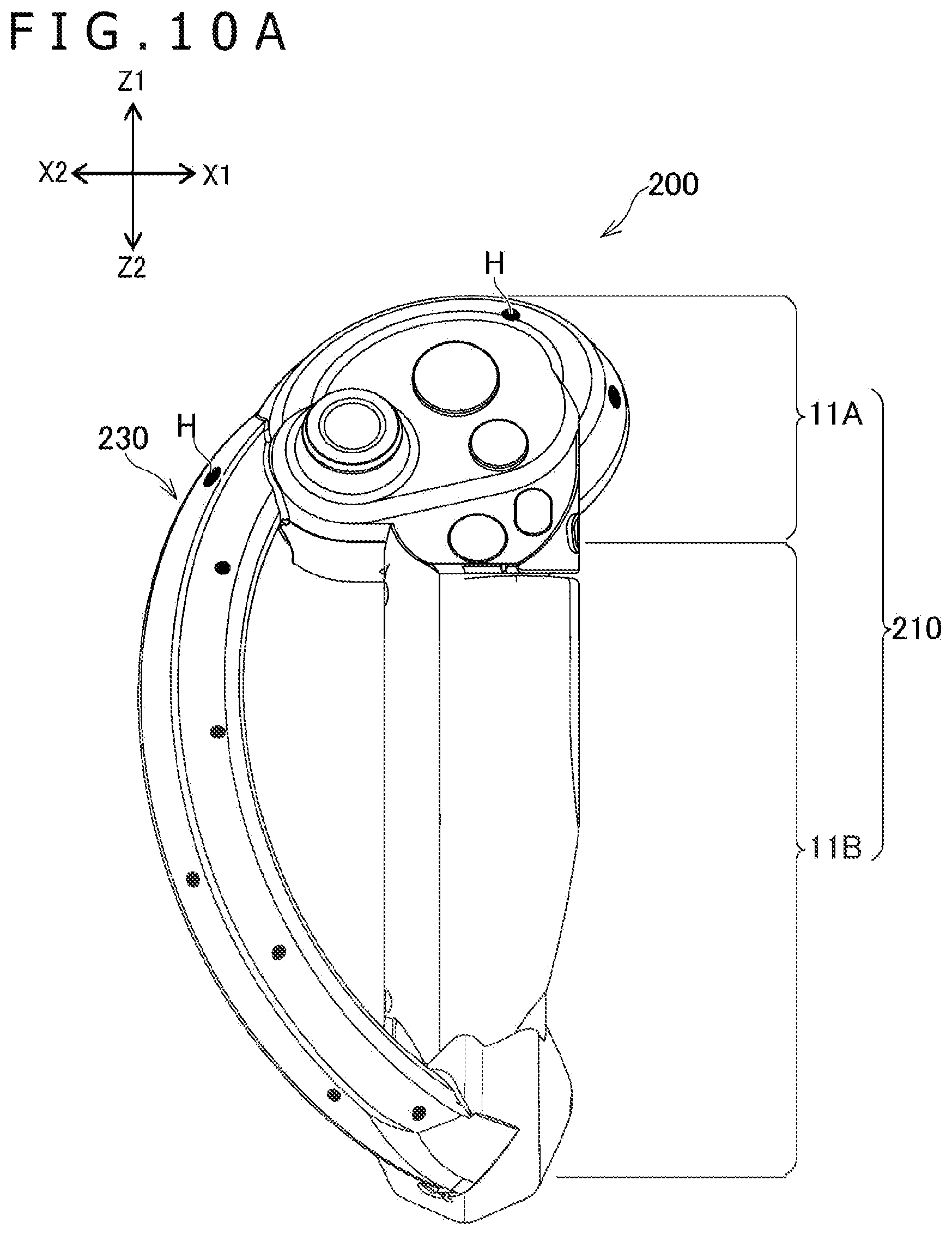 Patent US12602104 Figure 10 – Input device