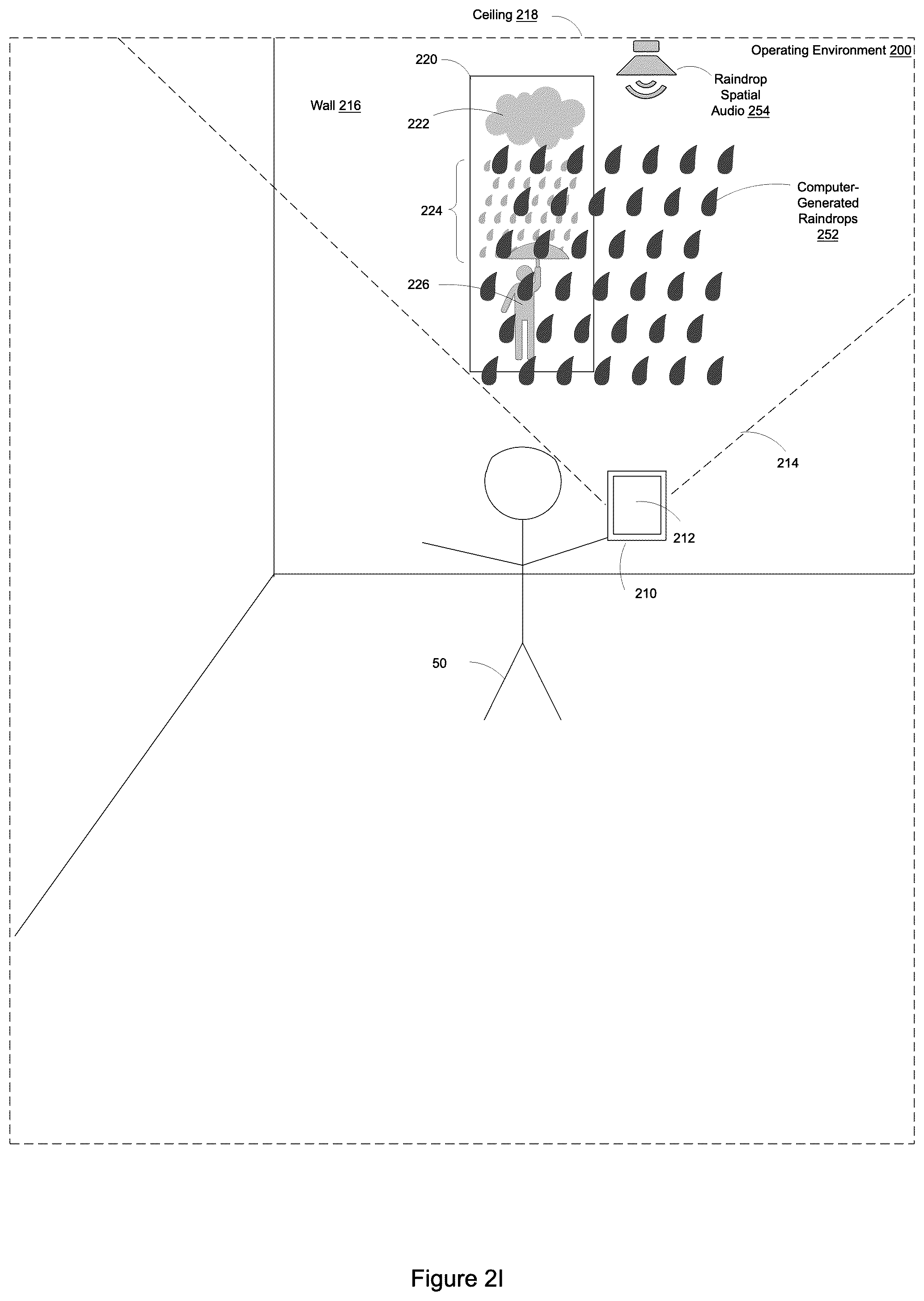Patent US12602106 Figure 10 – Ambience-driven user experience