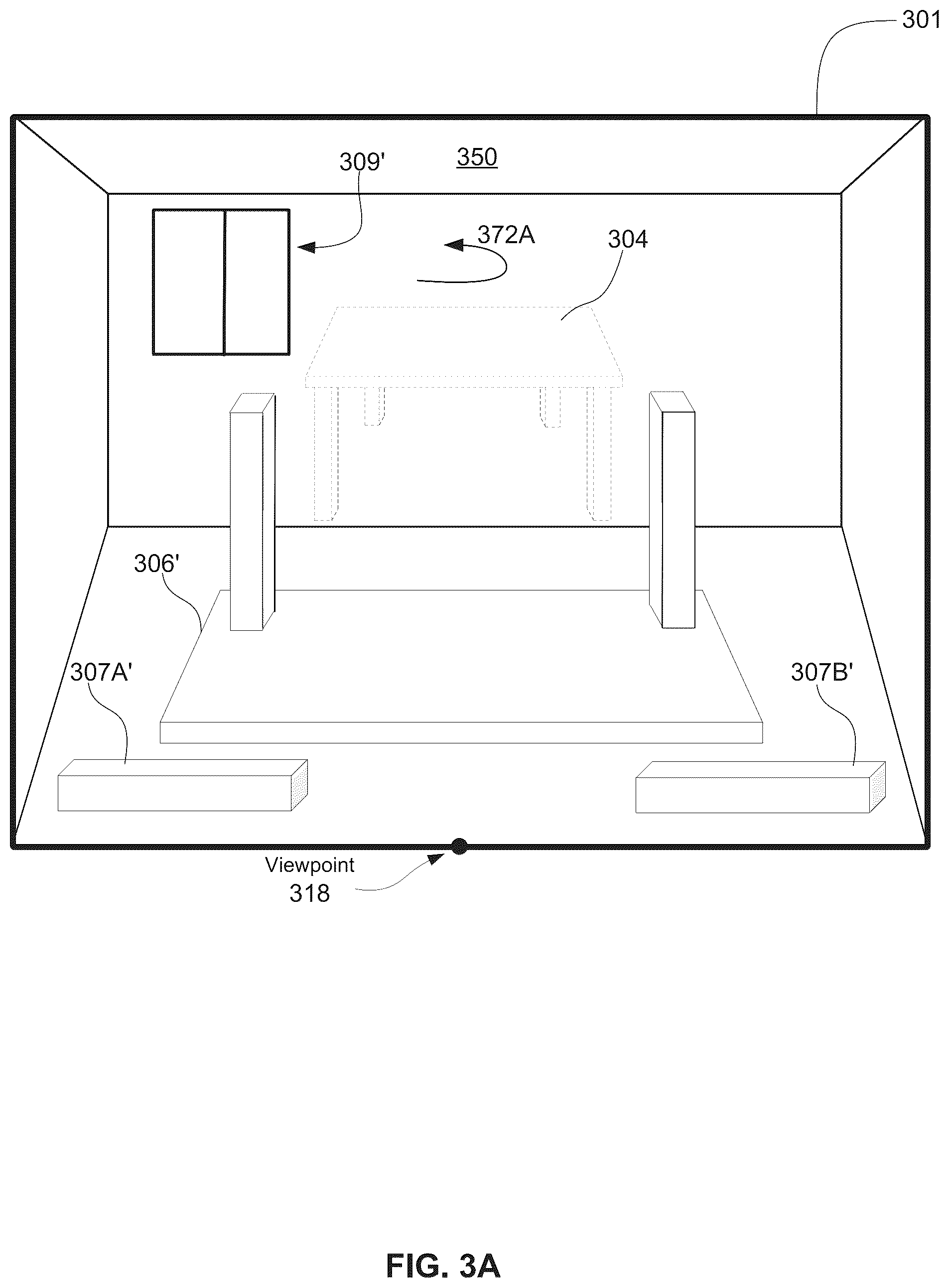 Patent US12602108 Figure 3 – Systems and methods of updating a manner of display of three-dimensional objects