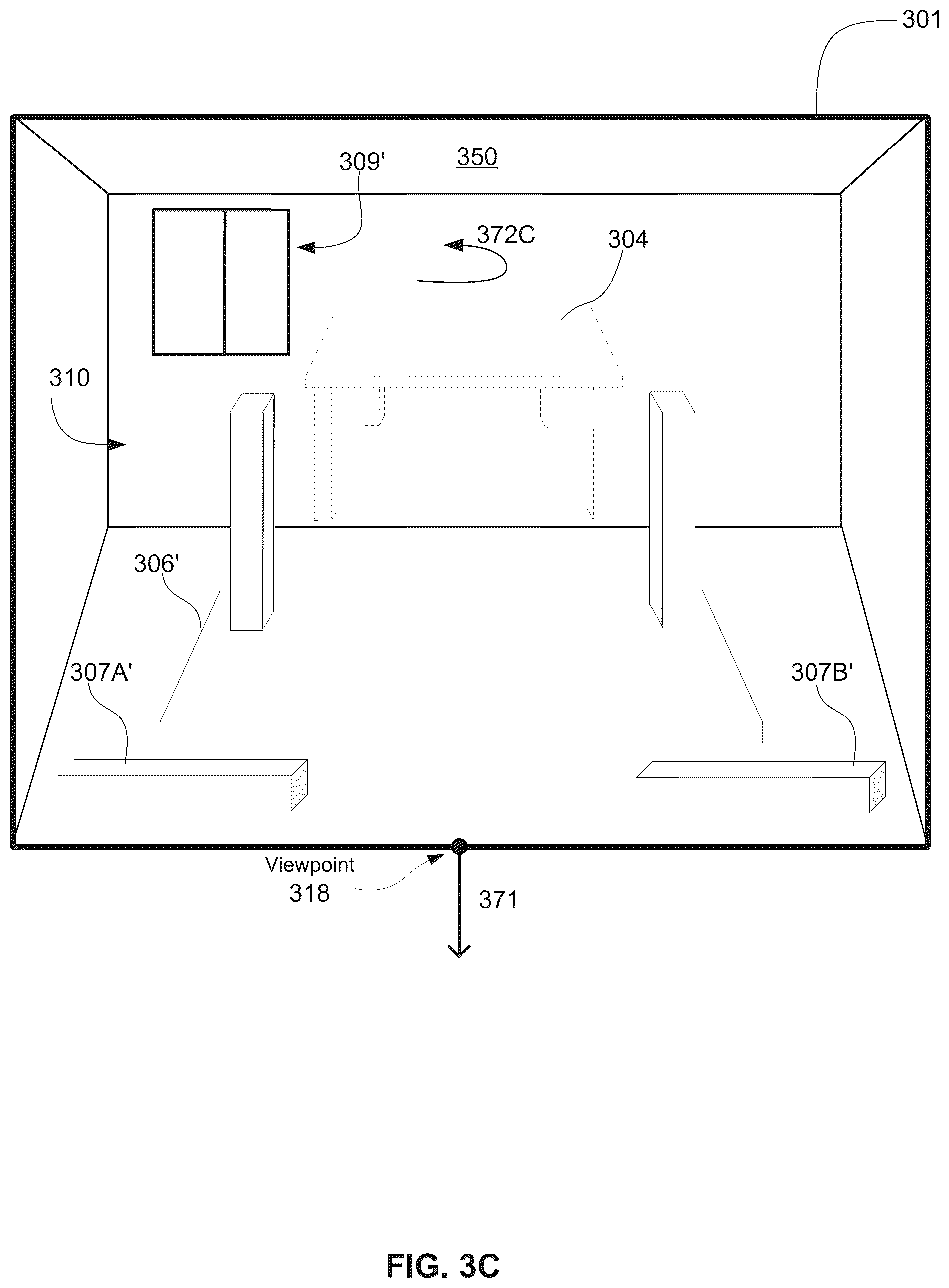 Patent US12602108 Figure 5 – Systems and methods of updating a manner of display of three-dimensional objects
