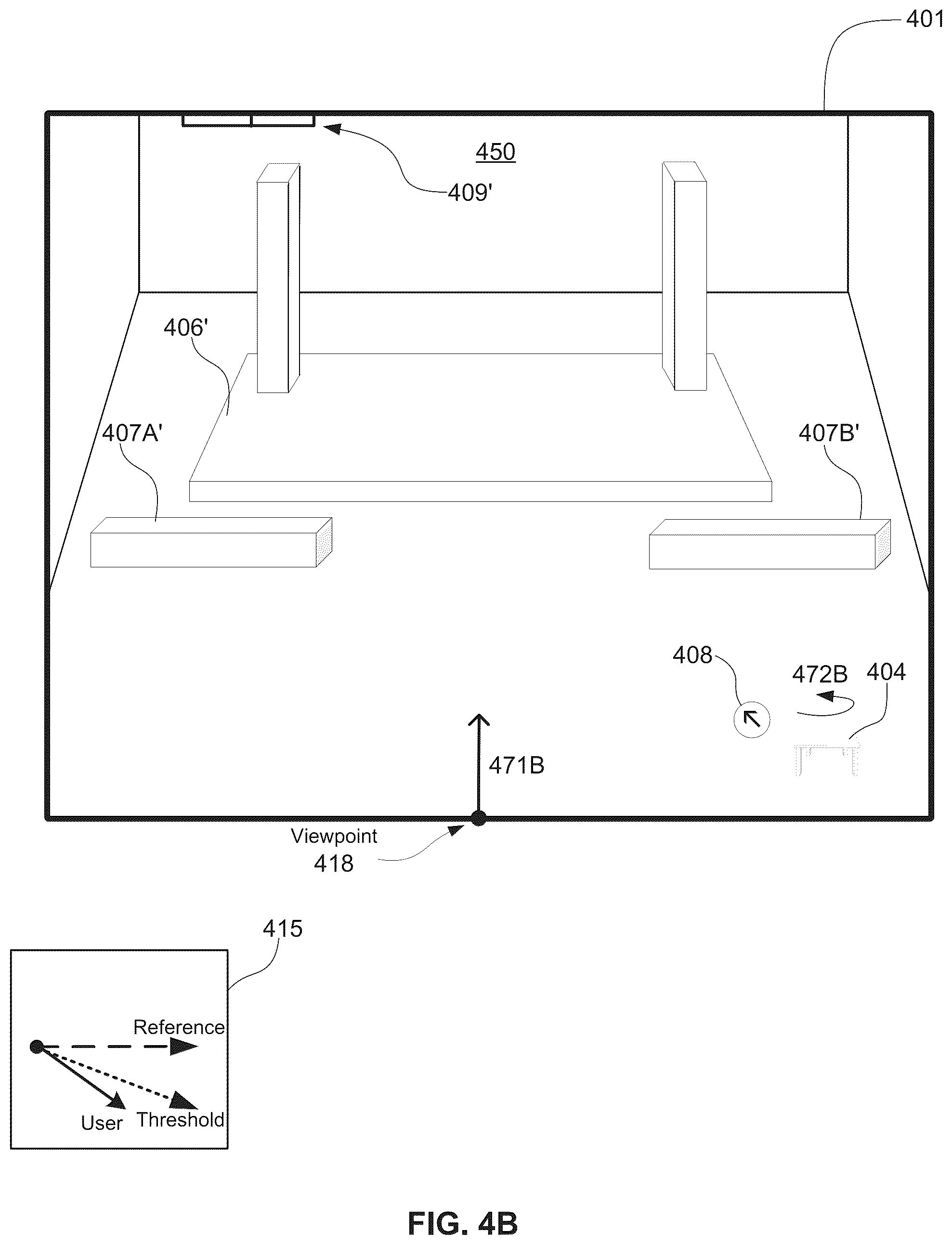 Patent US12602108 Figure 9 – Systems and methods of updating a manner of display of three-dimensional objects