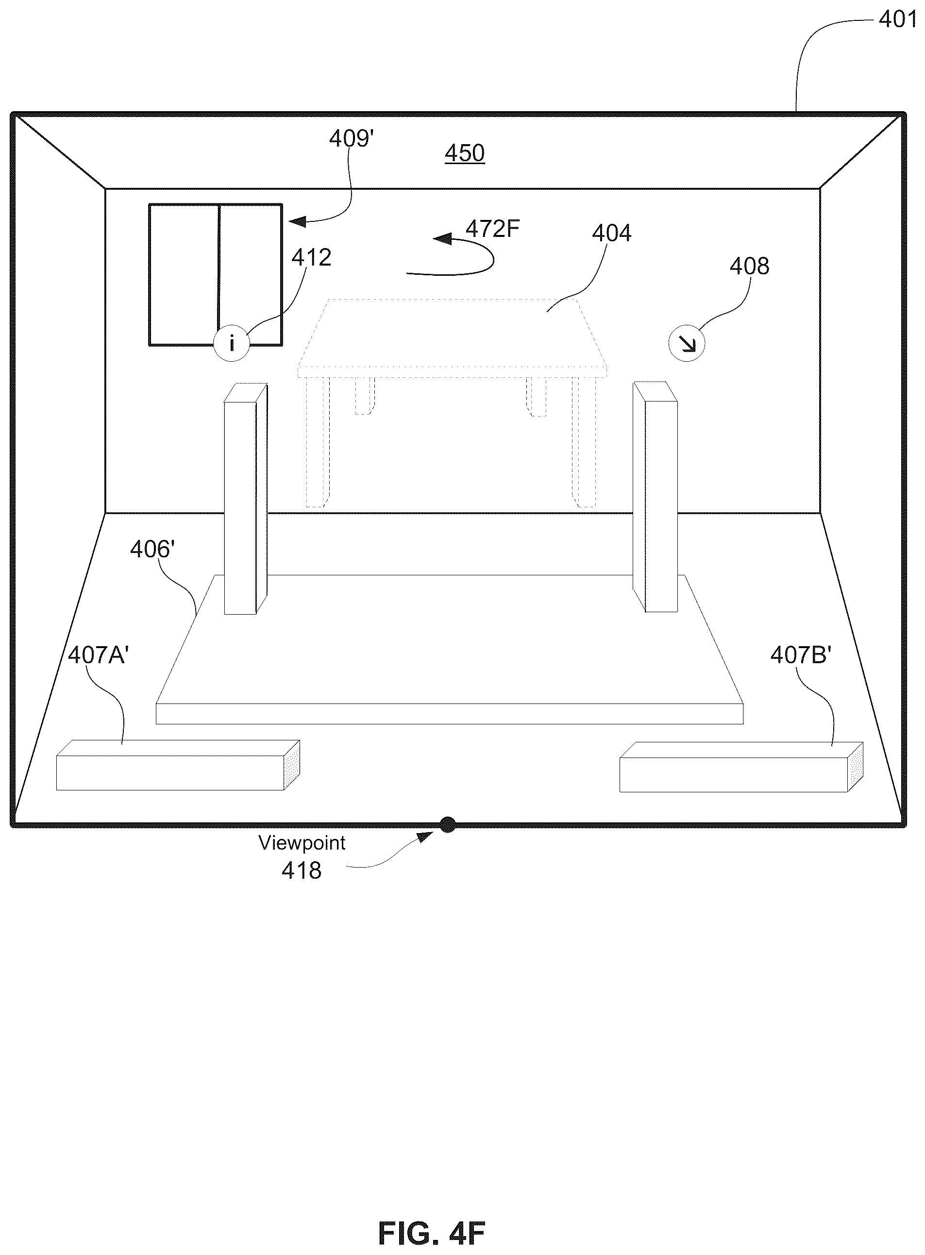 Patent US12602108 Figure 13 – Systems and methods of updating a manner of display of three-dimensional objects