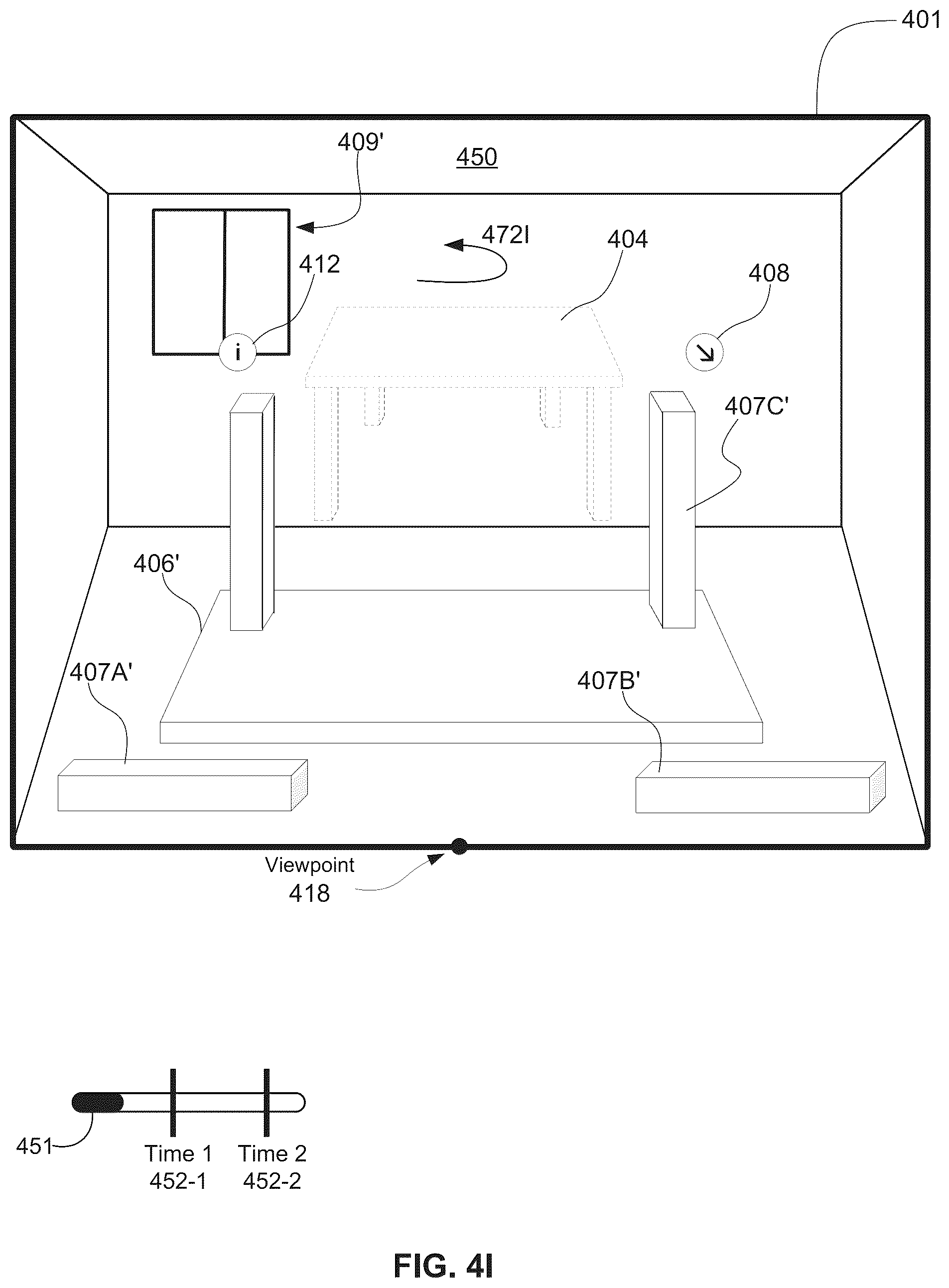 Patent US12602108 Figure 16 – Systems and methods of updating a manner of display of three-dimensional objects
