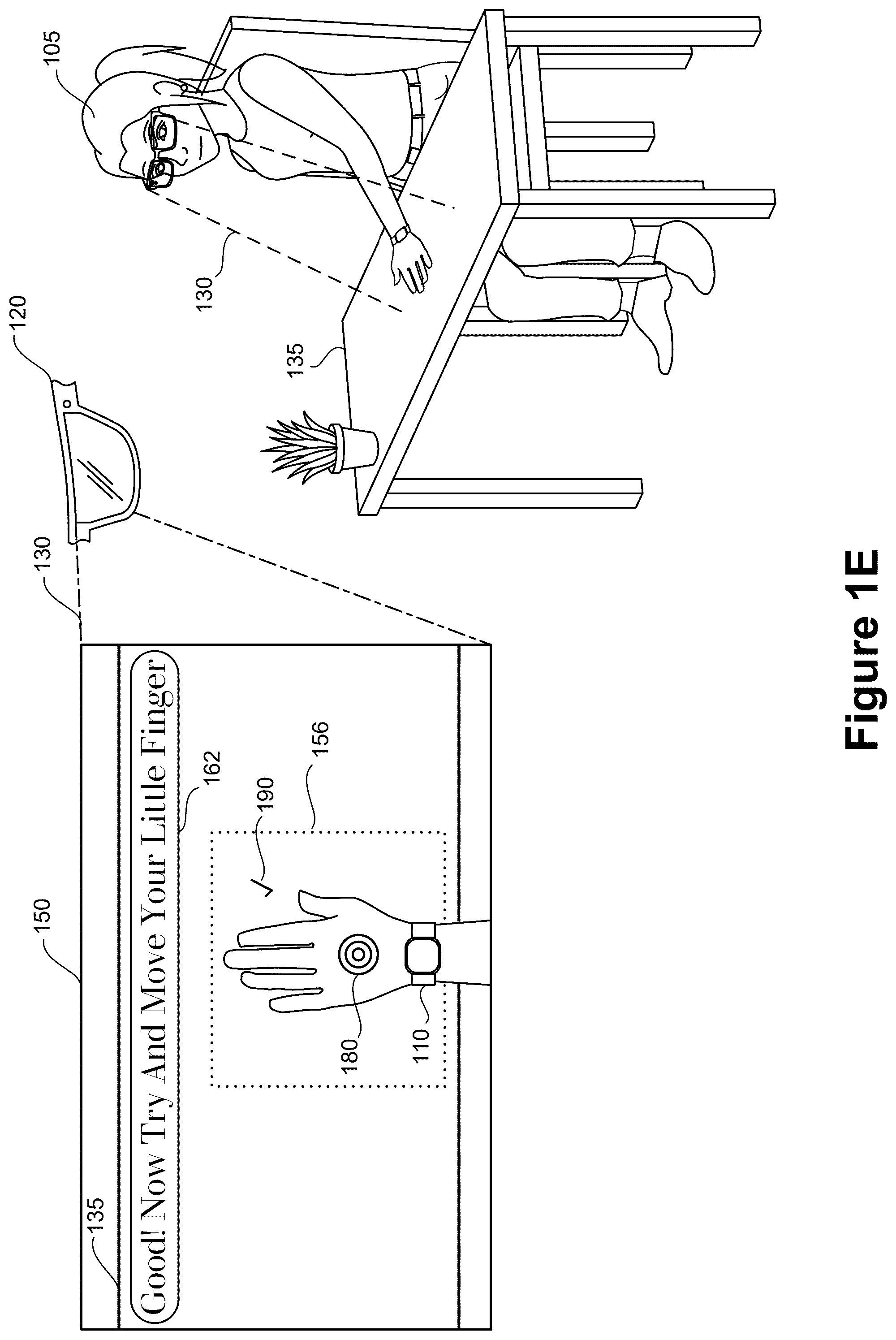Patent US12602115 Figure 5 – Systems and methods for guiding users to perform detectable biopotential-based gestures tied to specific motor units, and actionable feedback associated therewith